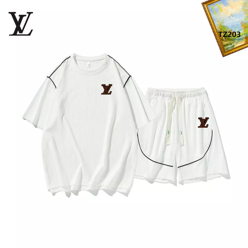 Louis Vuitton LV Tracksuits Short Sleeved For Men Functional 5083