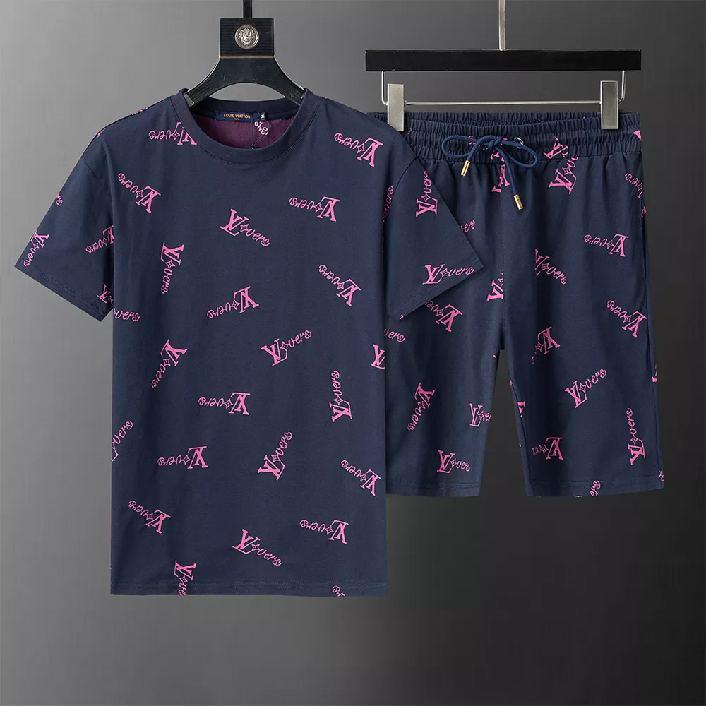 Louis Vuitton LV Tracksuits Short Sleeved For Men Reliable 6148