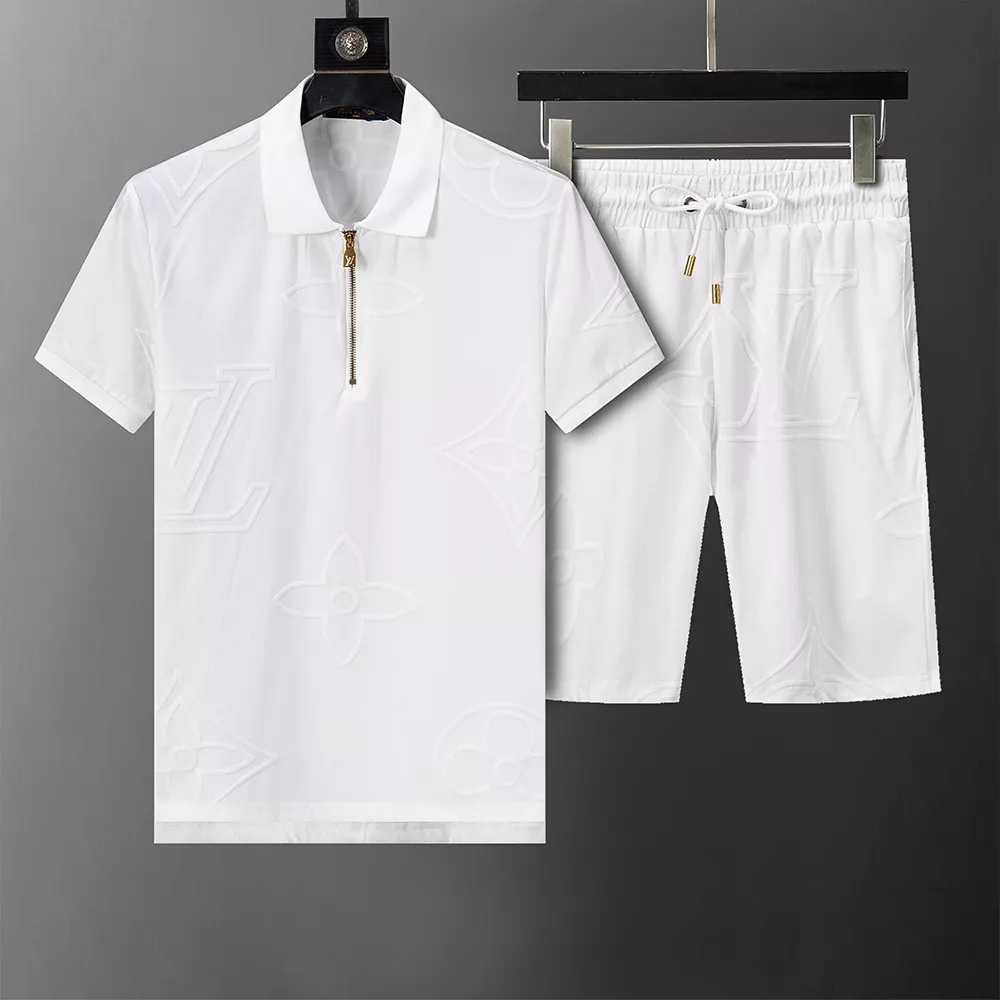 Louis Vuitton LV Tracksuits Short Sleeved For Men Reliable 7847