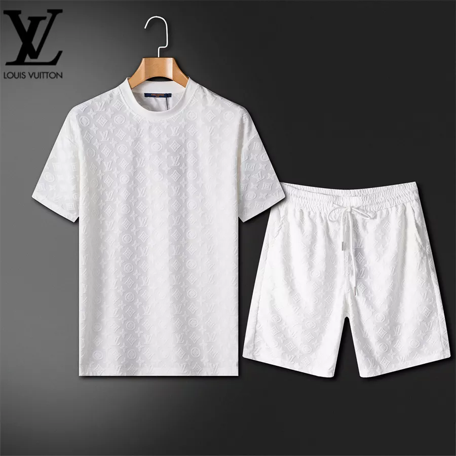 Louis Vuitton LV Tracksuits Short Sleeved For Unisex Lightweight 1973