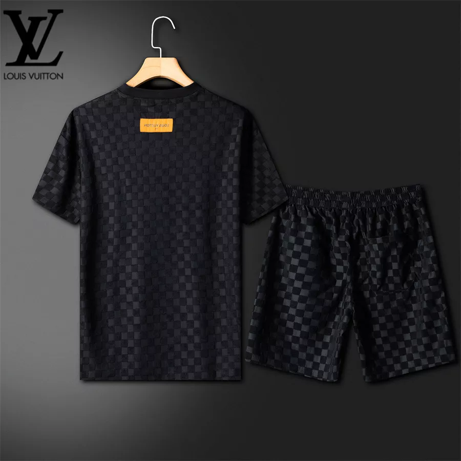 Louis Vuitton LV Tracksuits Short Sleeved For Unisex Modern 8471