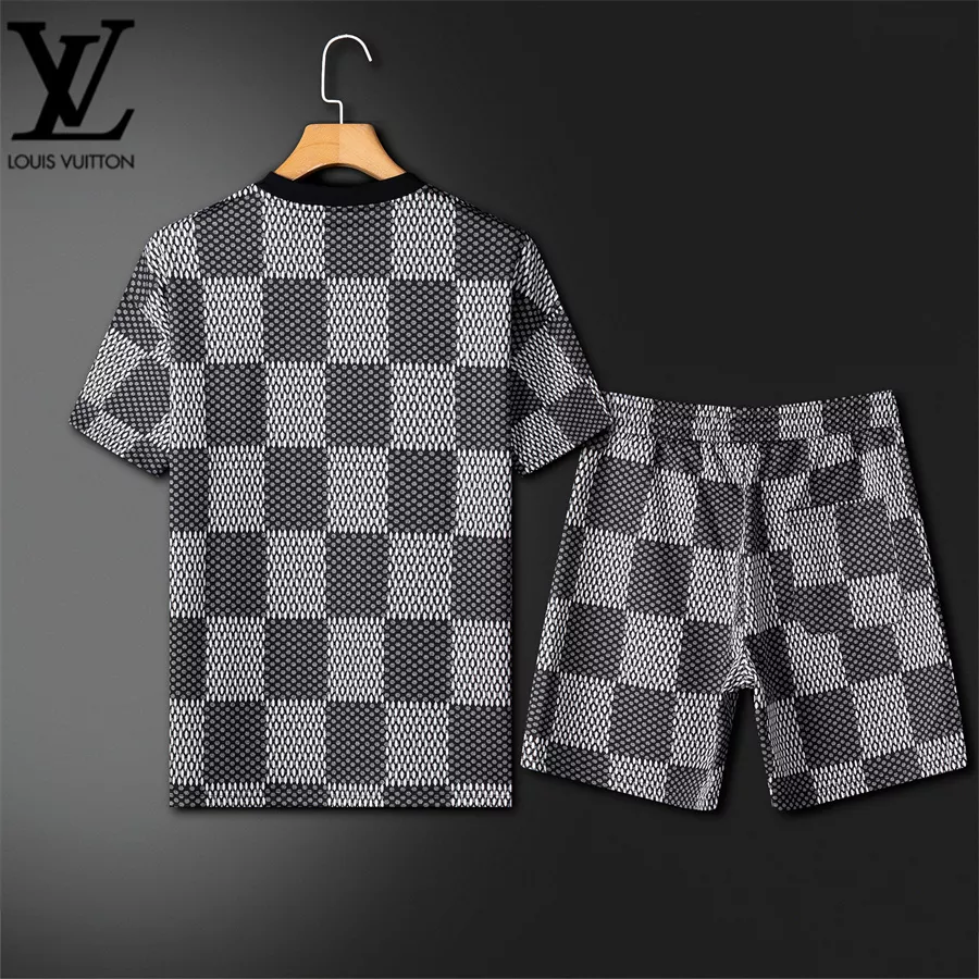 Louis Vuitton LV Tracksuits Short Sleeved For Unisex Sleek 3979