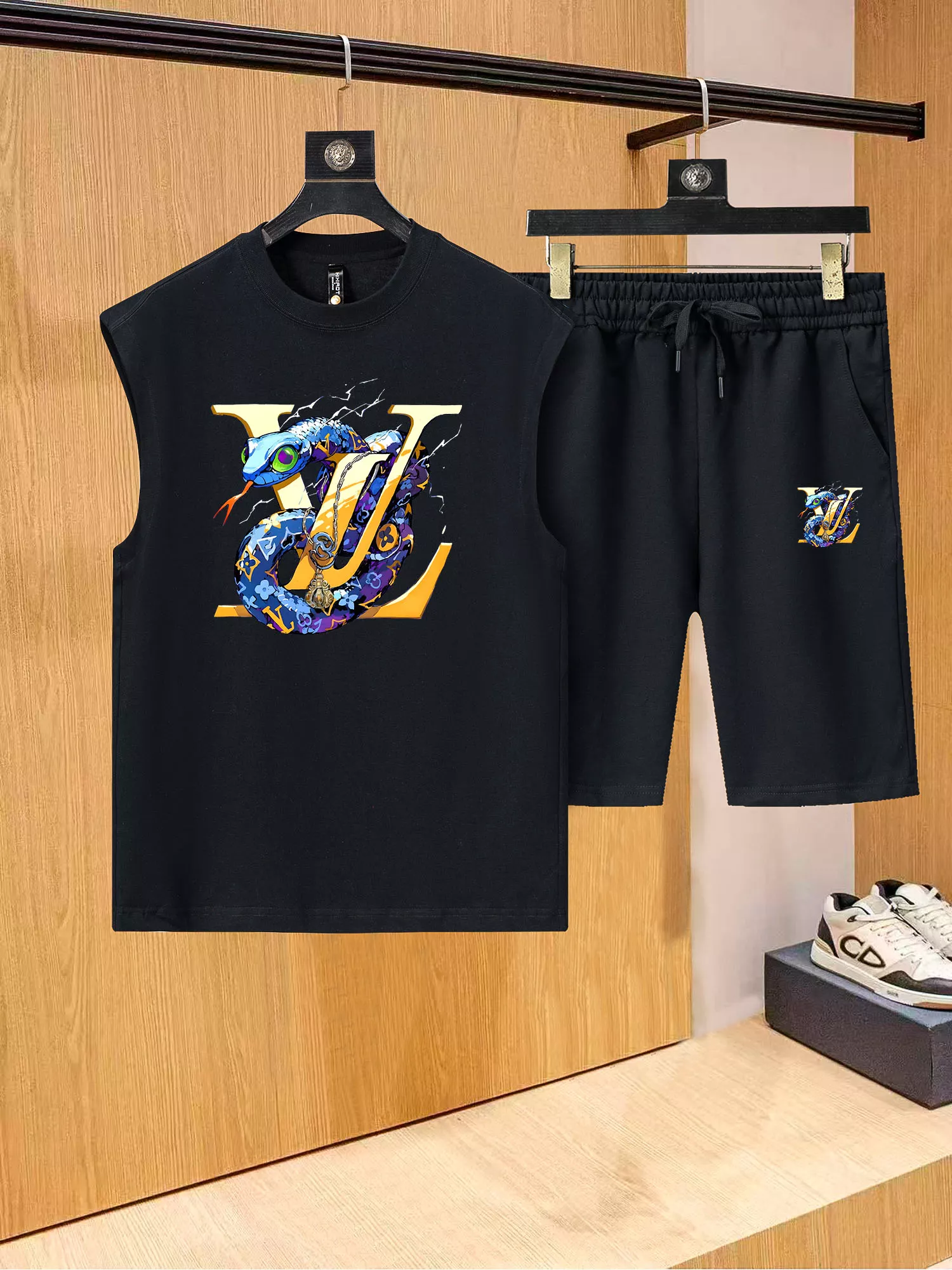 Louis Vuitton LV Tracksuits Sleeveless For Men Reliable 1551