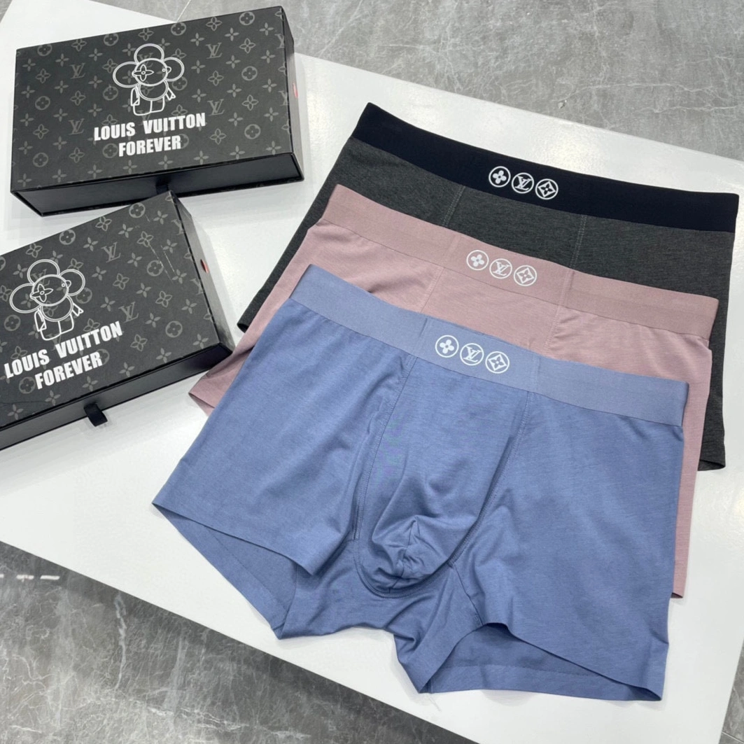 Louis Vuitton LV Underwears For Men Breathable 4165