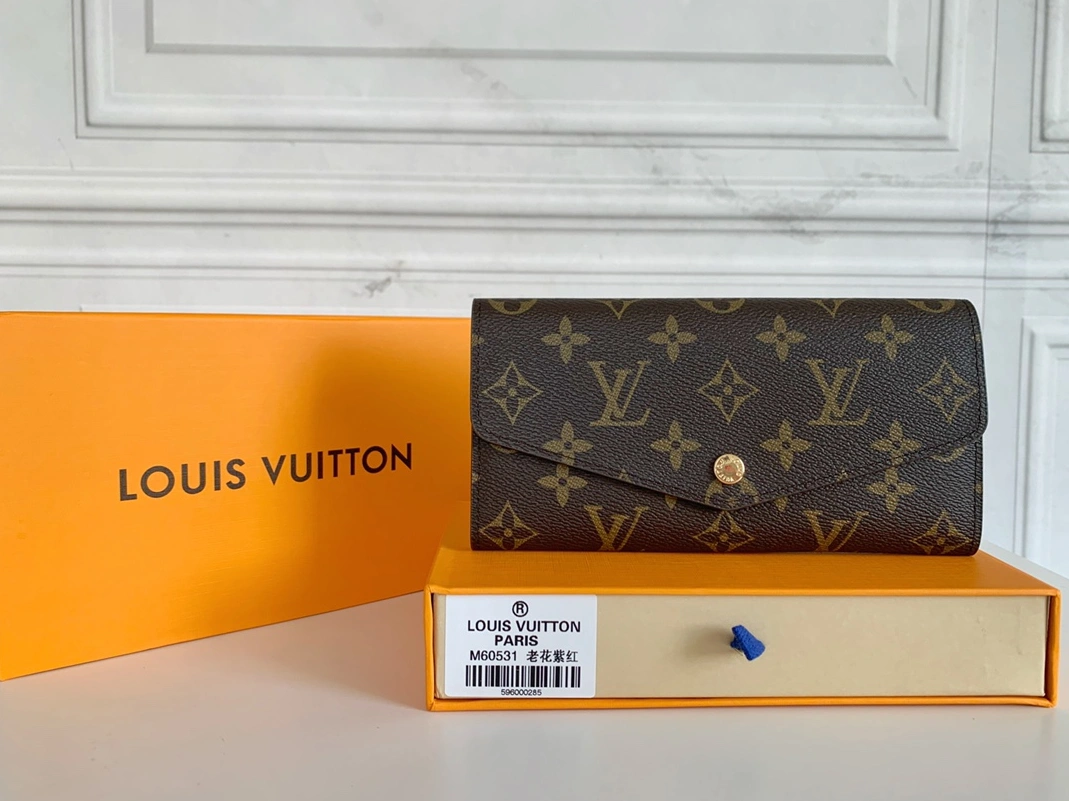 Louis Vuitton LV Wallets In Burgundy For Women BestValue 3962