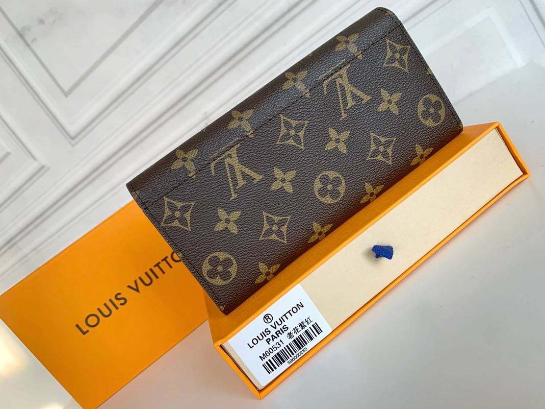 Louis Vuitton LV Wallets In Burgundy For Women BestValue 3962