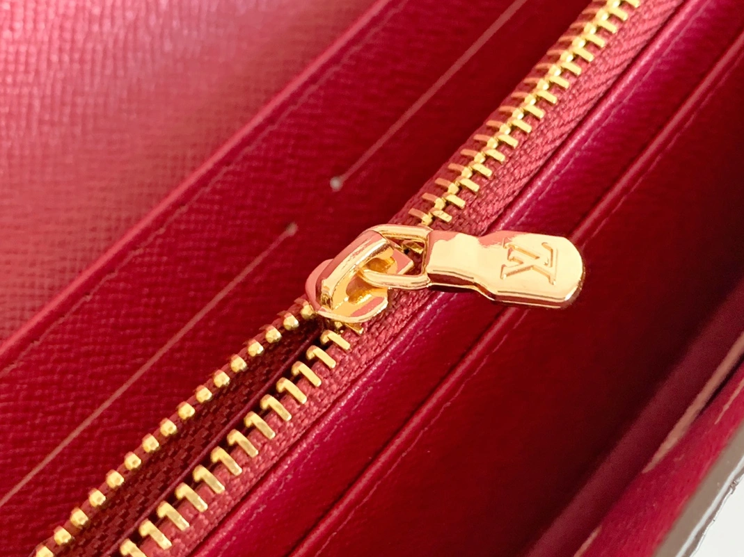 Louis Vuitton LV Wallets In Burgundy For Women BestValue 3962