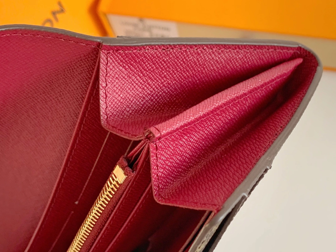 Louis Vuitton LV Wallets In Burgundy For Women BestValue 3962