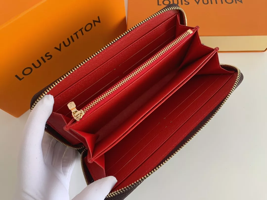 Louis Vuitton LV Wallets In Red Affordable 6290