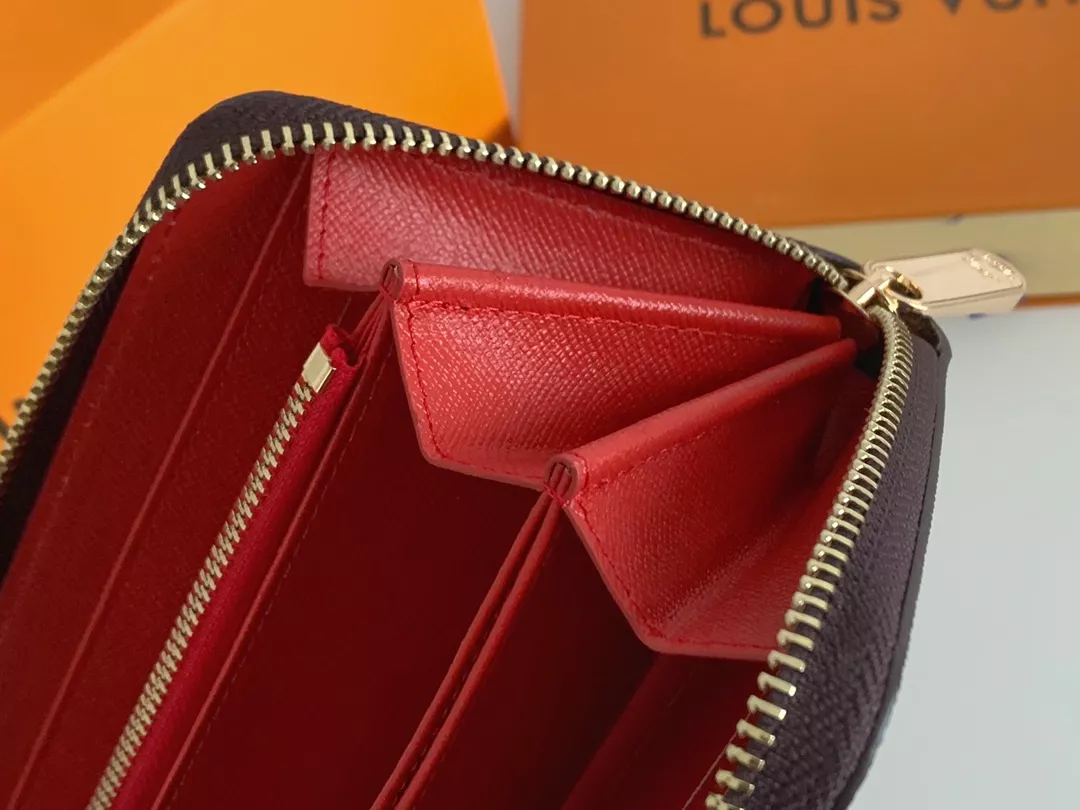 Louis Vuitton LV Wallets In Red Affordable 6290