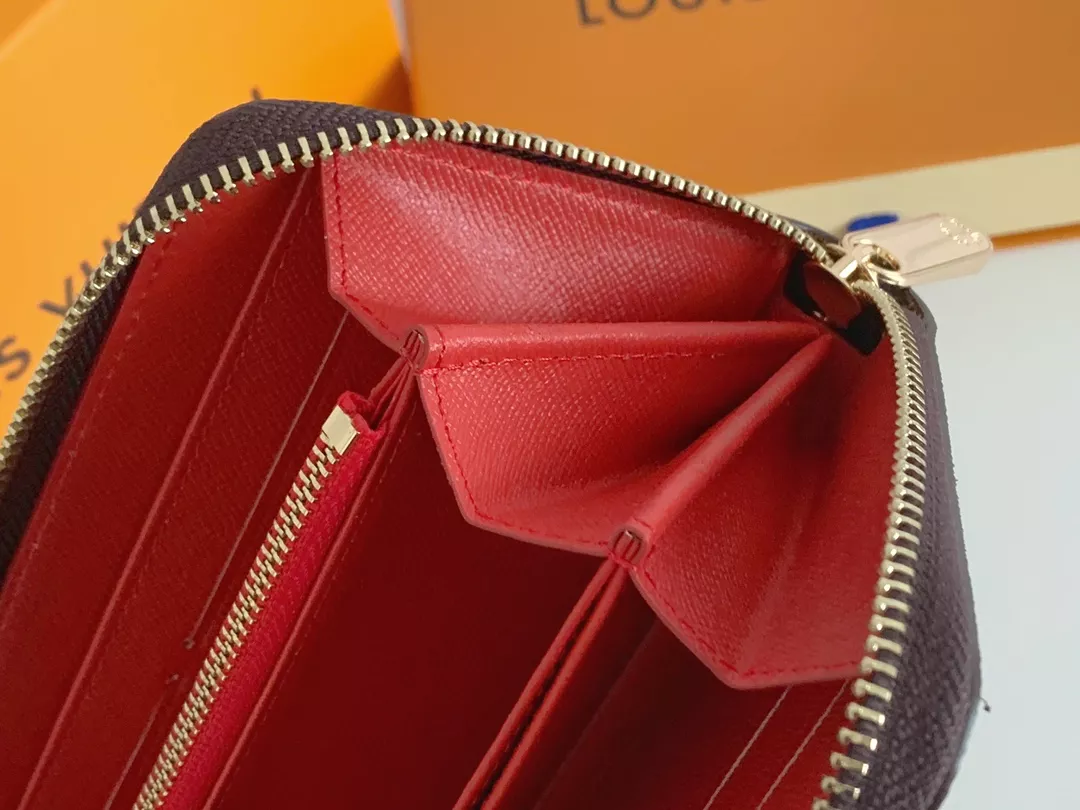 Louis Vuitton LV Wallets In Red Efficient 1893