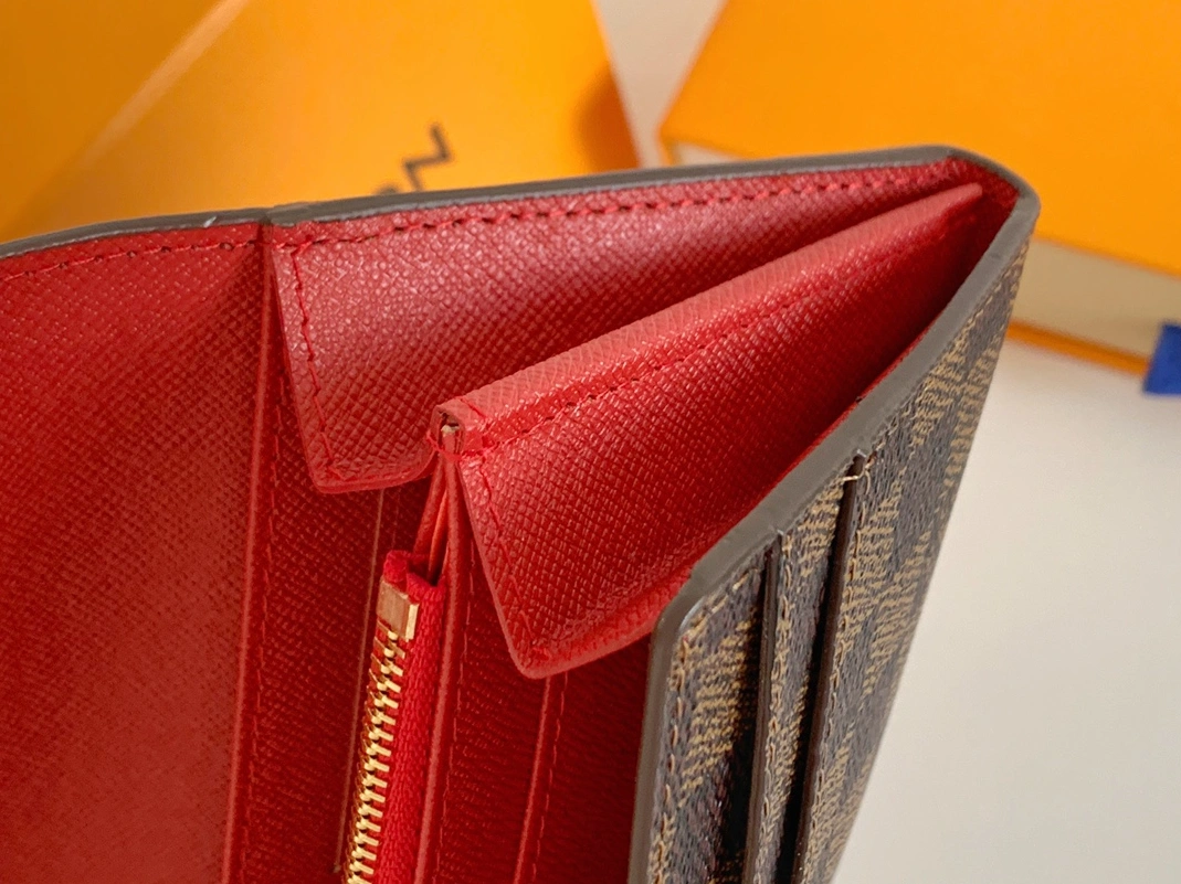 Louis Vuitton LV Wallets In Red For Women AllSeason 3529