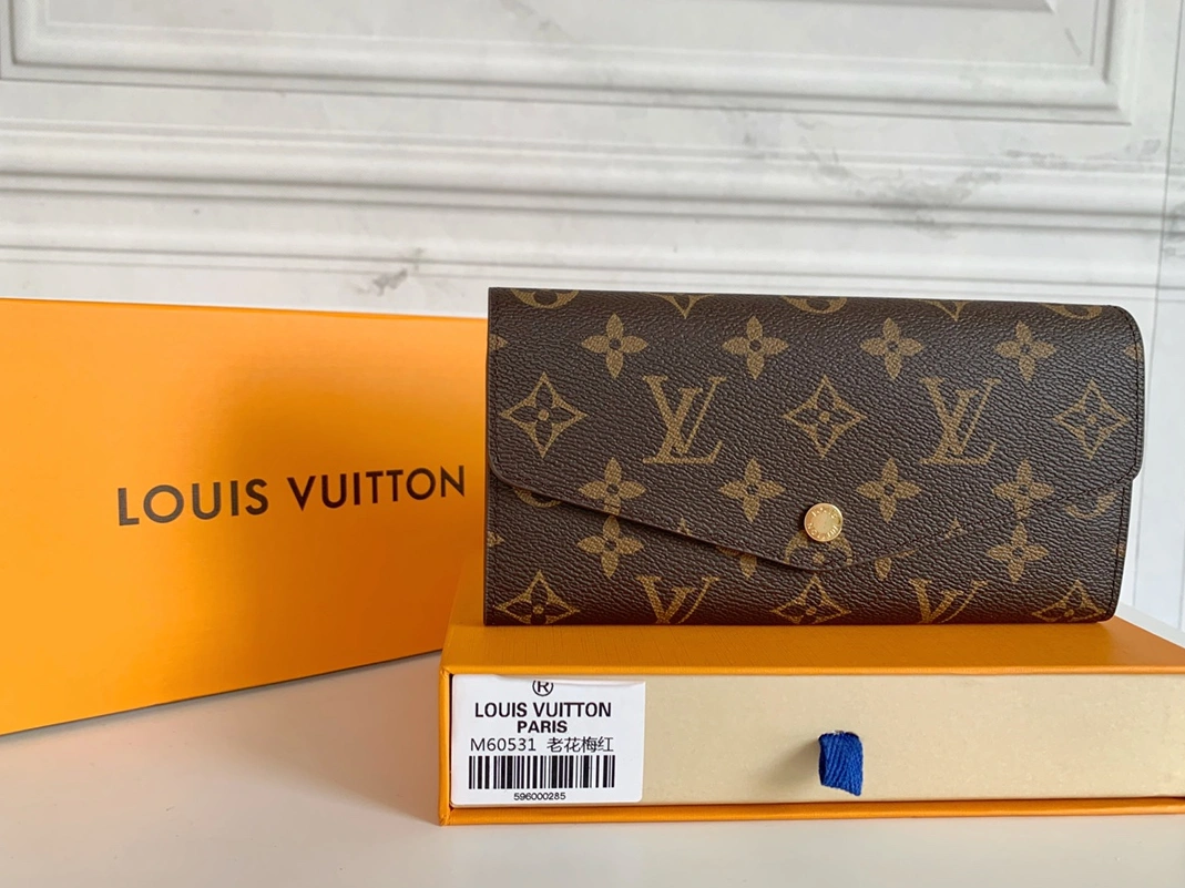 Louis Vuitton LV Wallets In Rose Red For Women SportInspired 5751