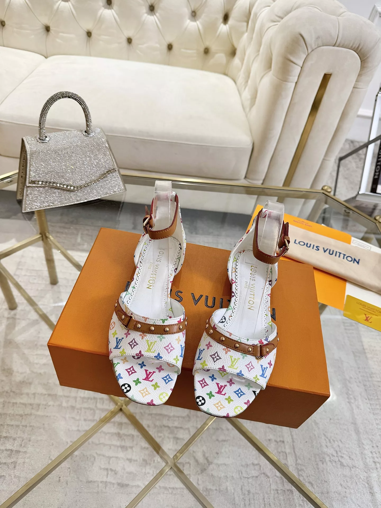 Louis Vuitton Sandal For Women Durable 9598