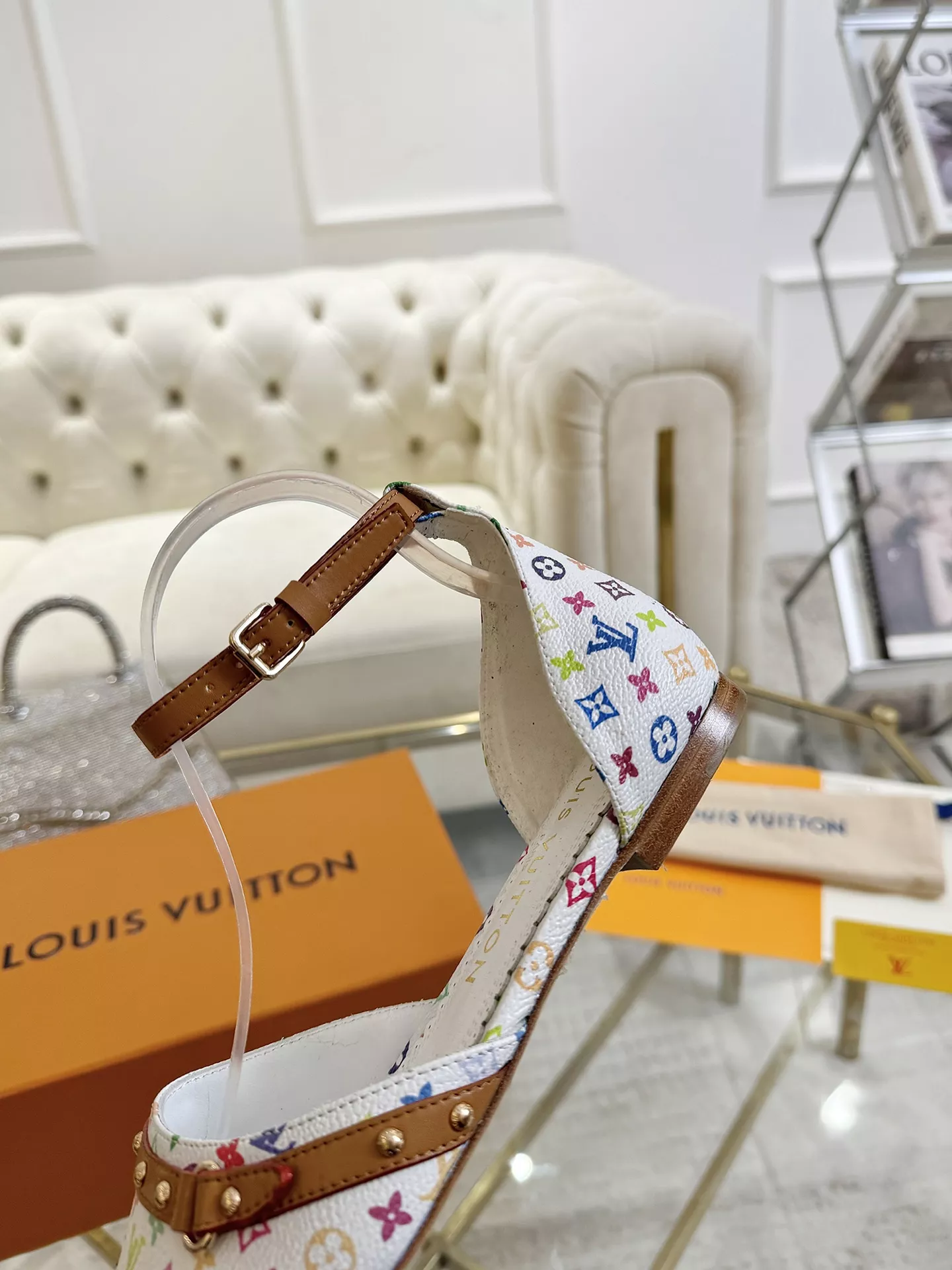 Louis Vuitton Sandal For Women Durable 9598