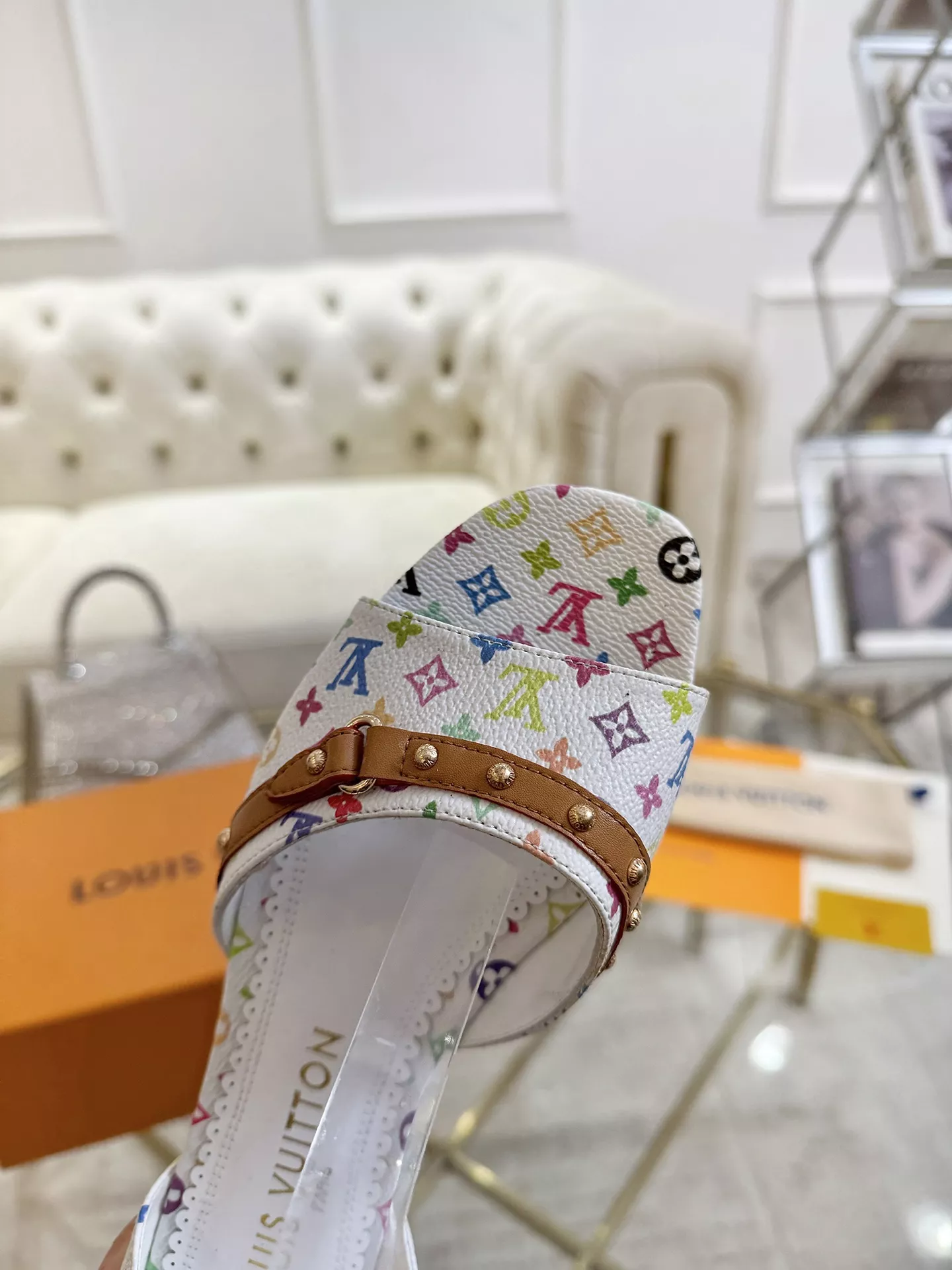 Louis Vuitton Sandal For Women Durable 9598