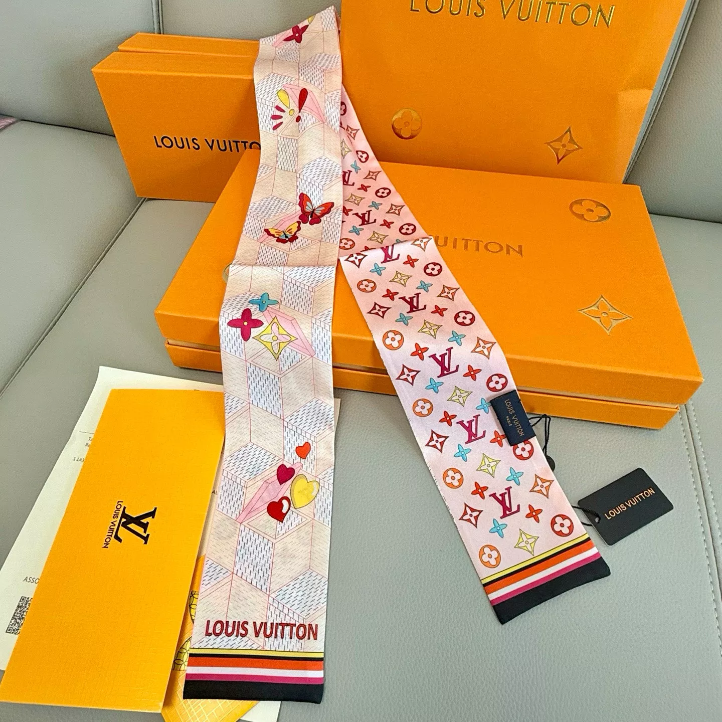 Louis Vuitton Silk Scarf Comfortable 7890
