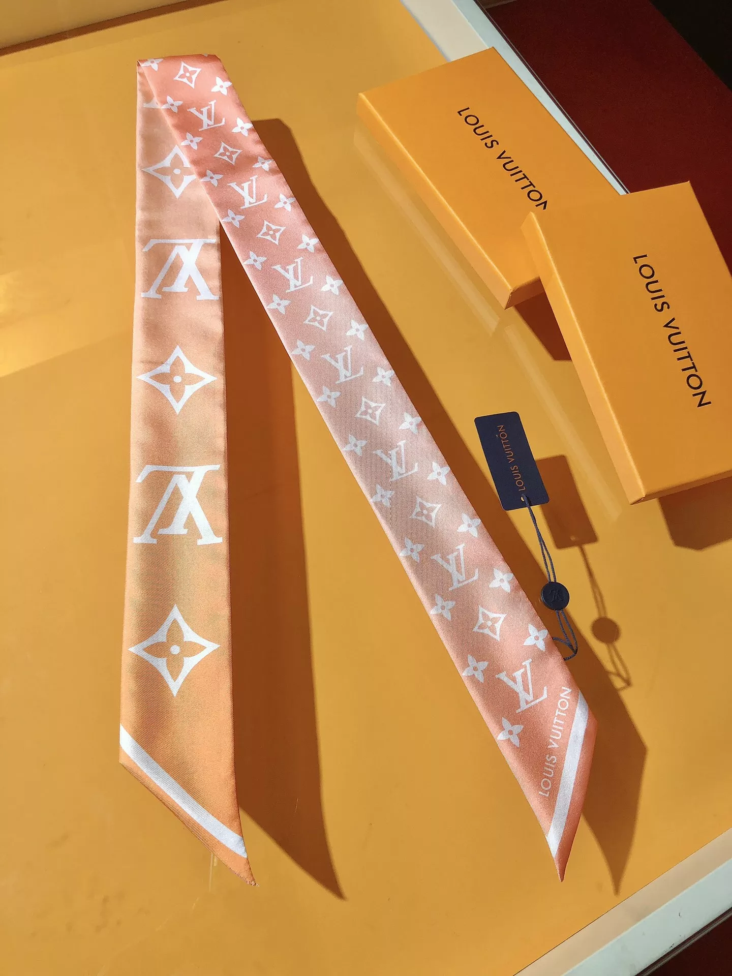 Louis Vuitton Silk Scarf Minimalist 1924