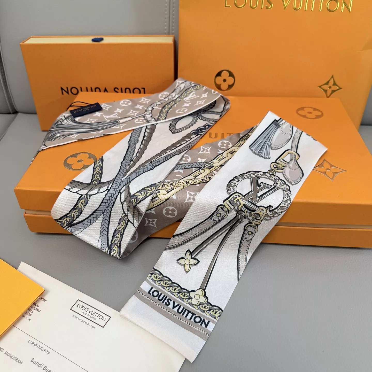Louis Vuitton Silk Scarf Stylish 307