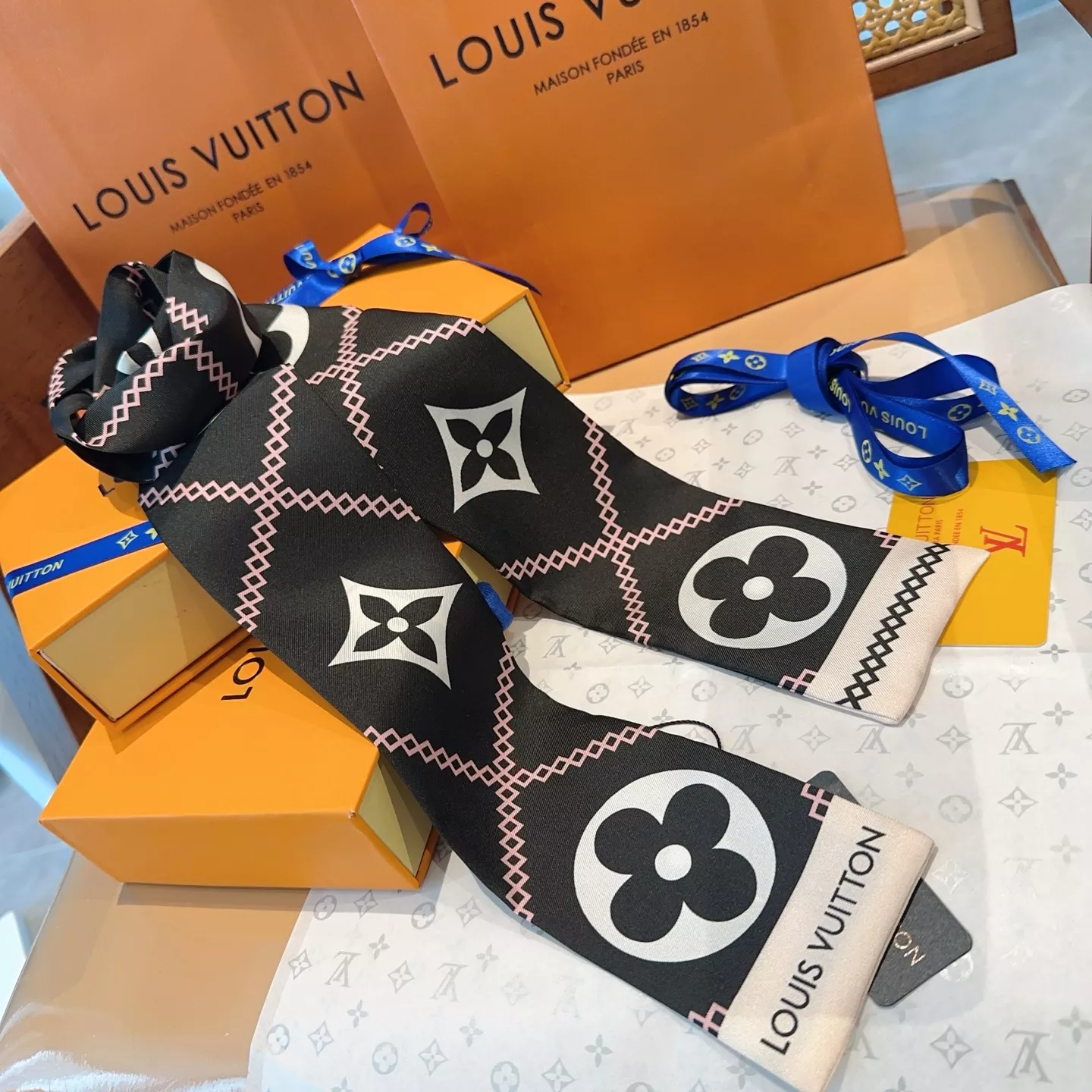 Louis Vuitton Silk Scarf TopPick 4557