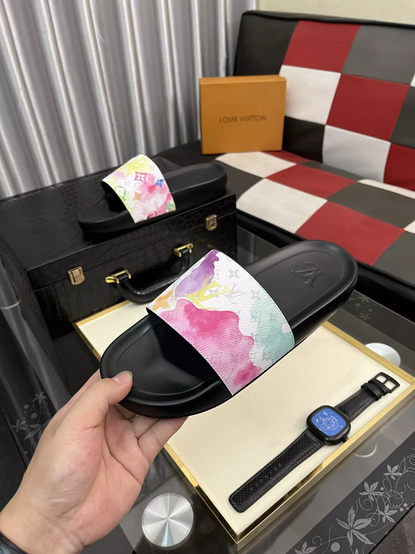 Louis Vuitton Slippers For Men Cozy 5725