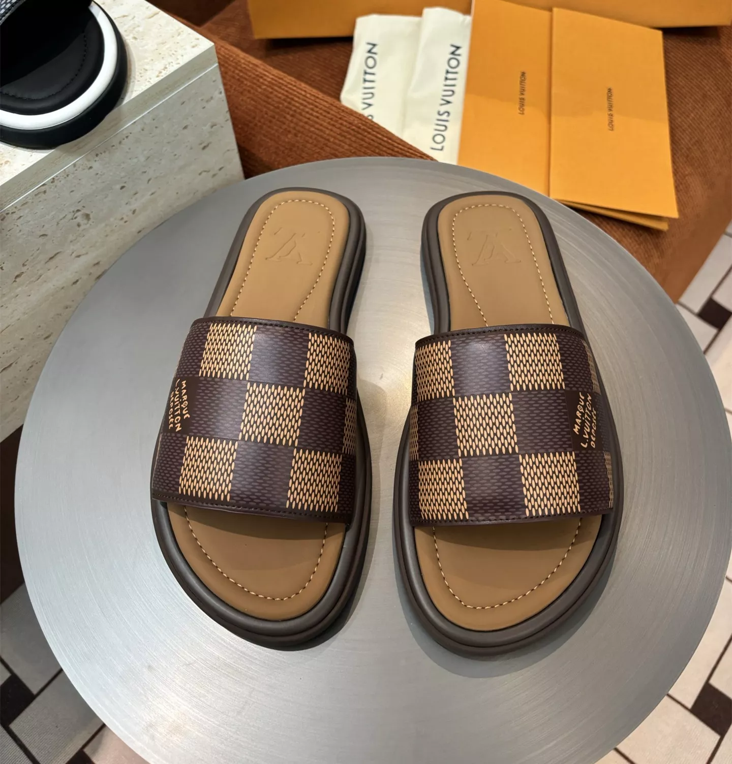 Louis Vuitton Slippers For Men Efficient 6875