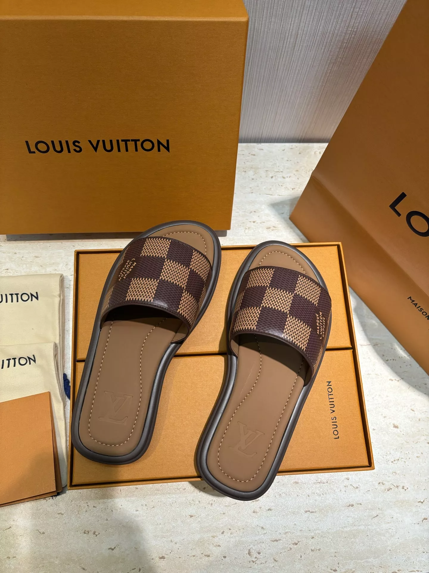 Louis Vuitton Slippers For Men Efficient 6875