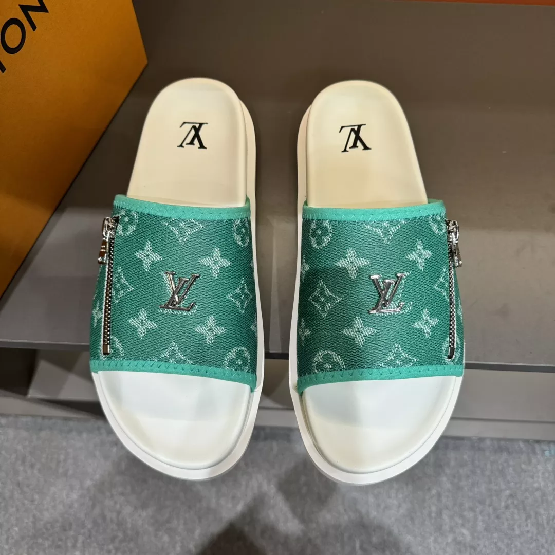 Louis Vuitton Slippers For Men Elegant 2691