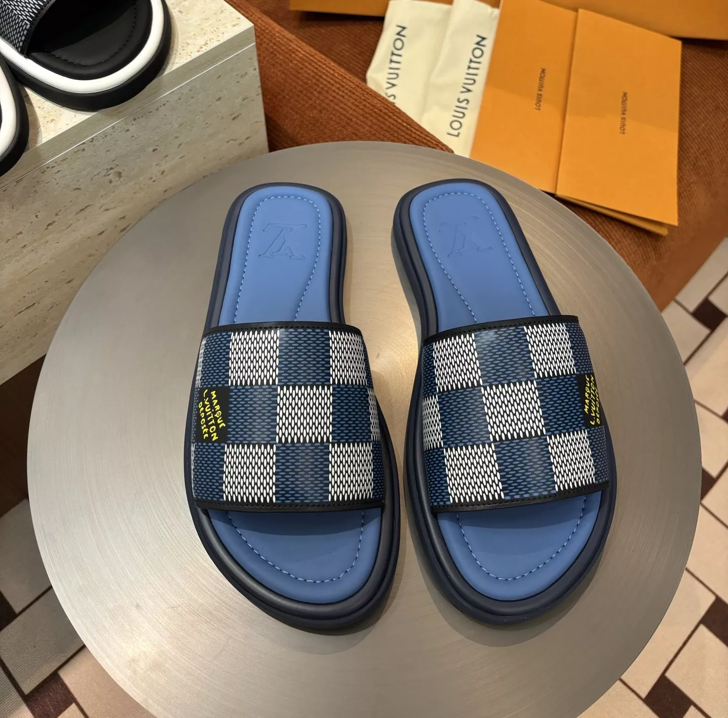 Louis Vuitton Slippers For Men GoAnywhere 1396