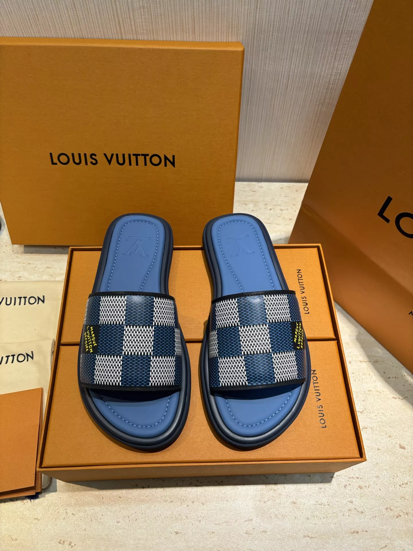 Louis Vuitton Slippers For Men GoAnywhere 1396