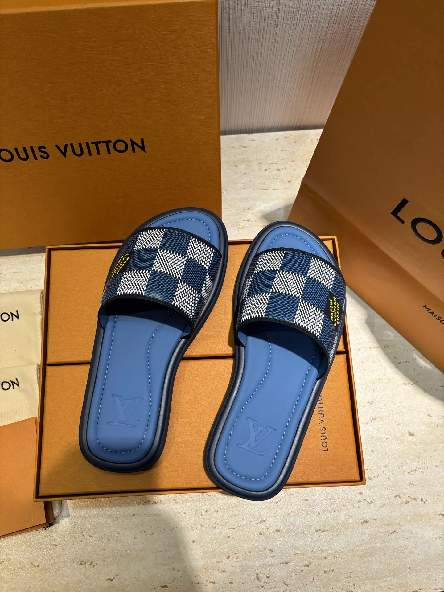 Louis Vuitton Slippers For Men GoAnywhere 1396