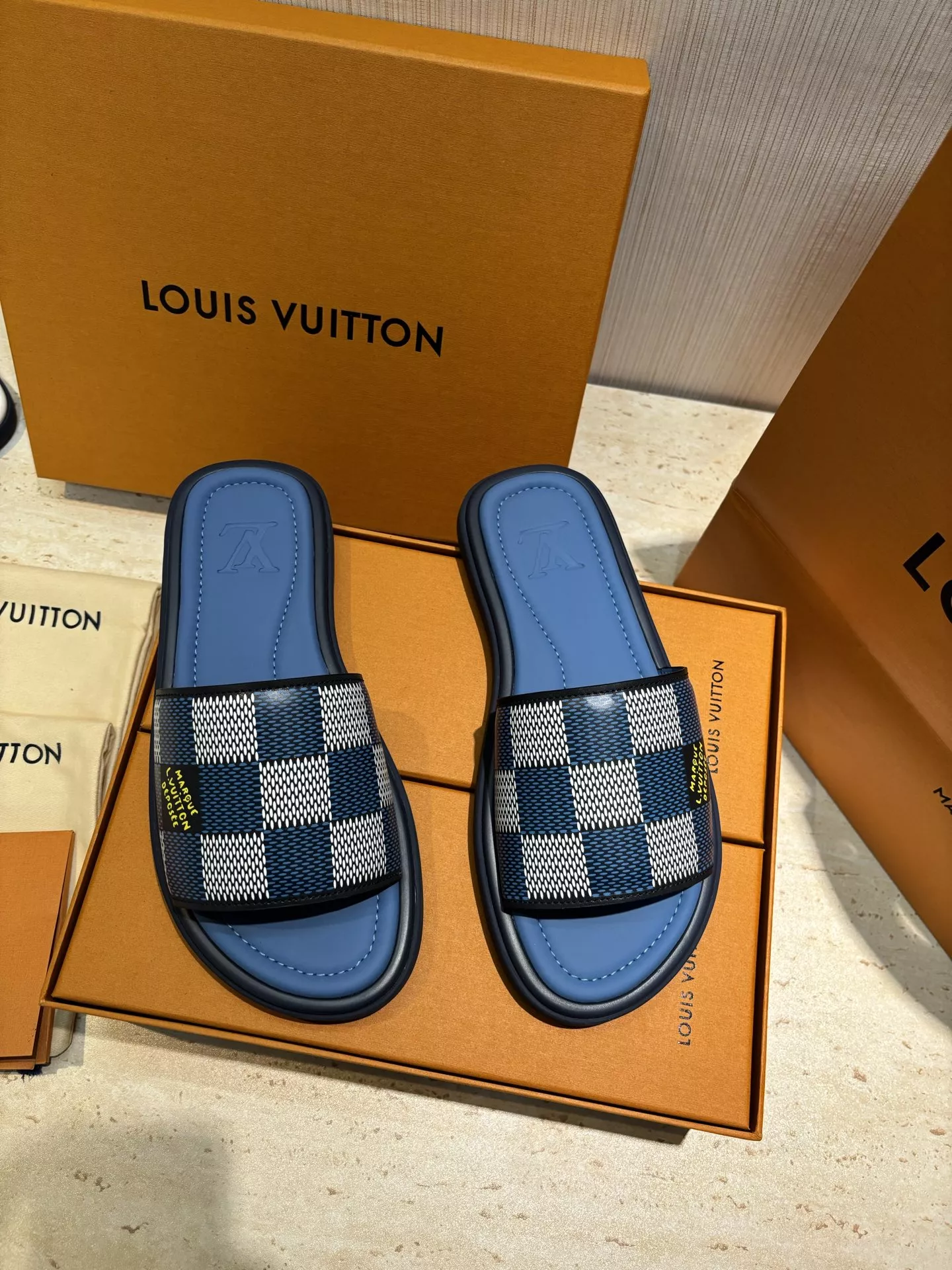Louis Vuitton Slippers For Men GoAnywhere 1396