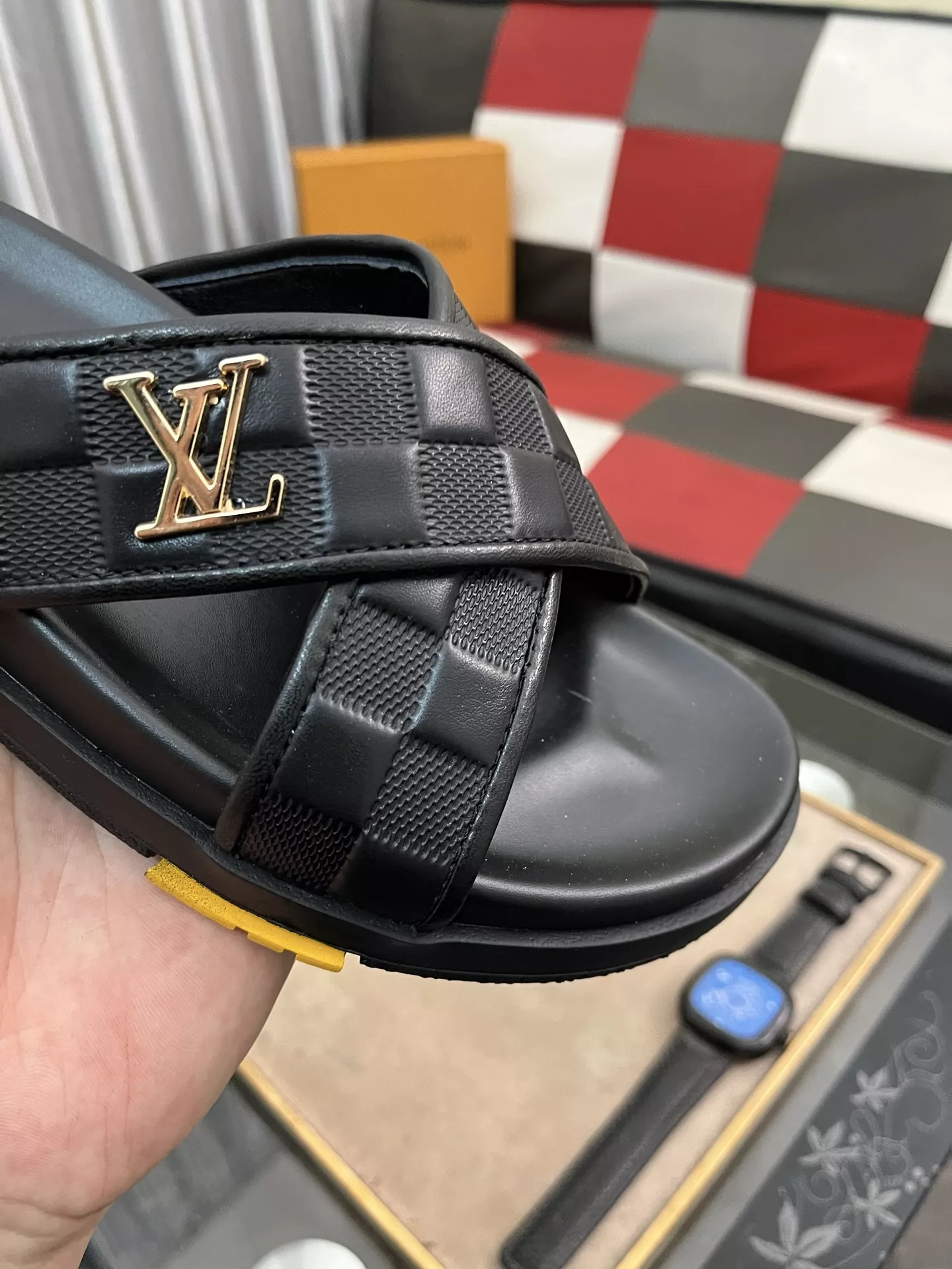 Louis Vuitton Slippers For Men Trendy 8772