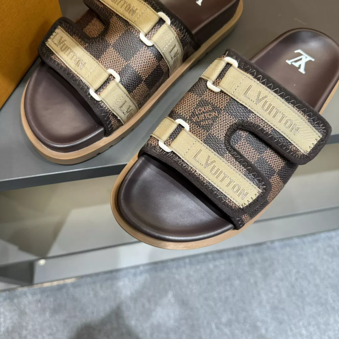 Louis Vuitton Slippers For Men Unique 7820