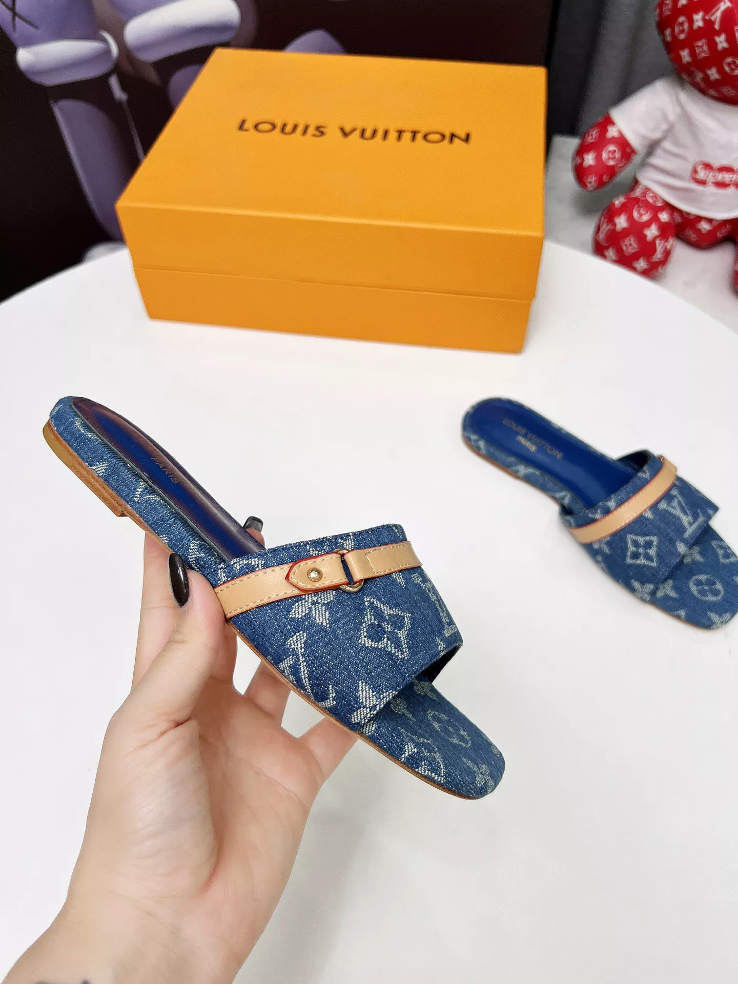 Louis Vuitton Slippers For Women Breathable 917