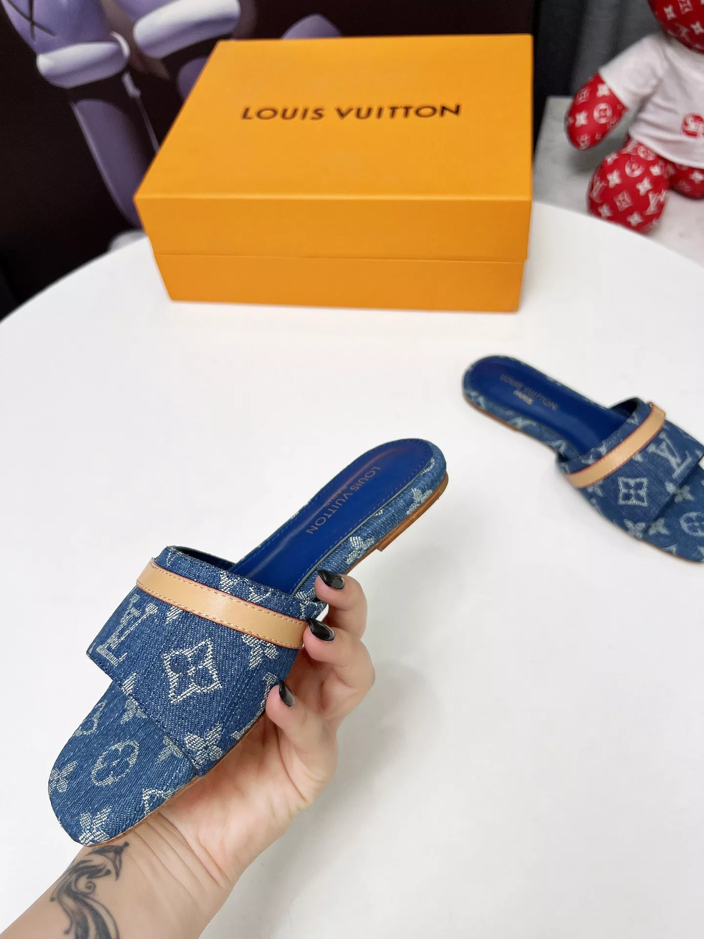 Louis Vuitton Slippers For Women Breathable 917