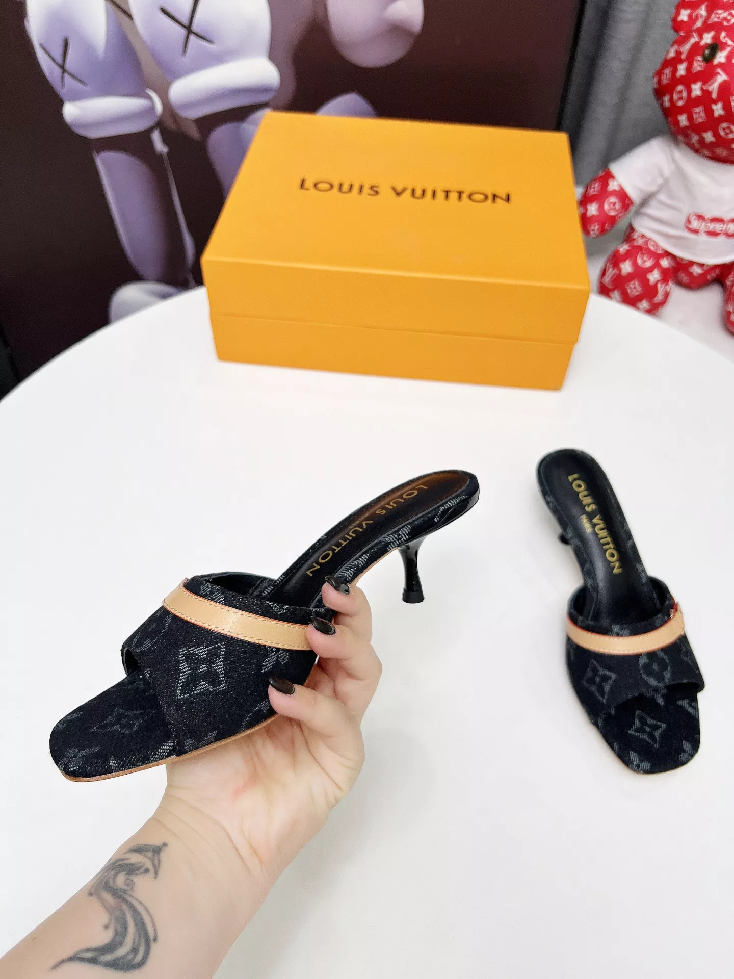 Louis Vuitton Slippers For Women Durable 8759