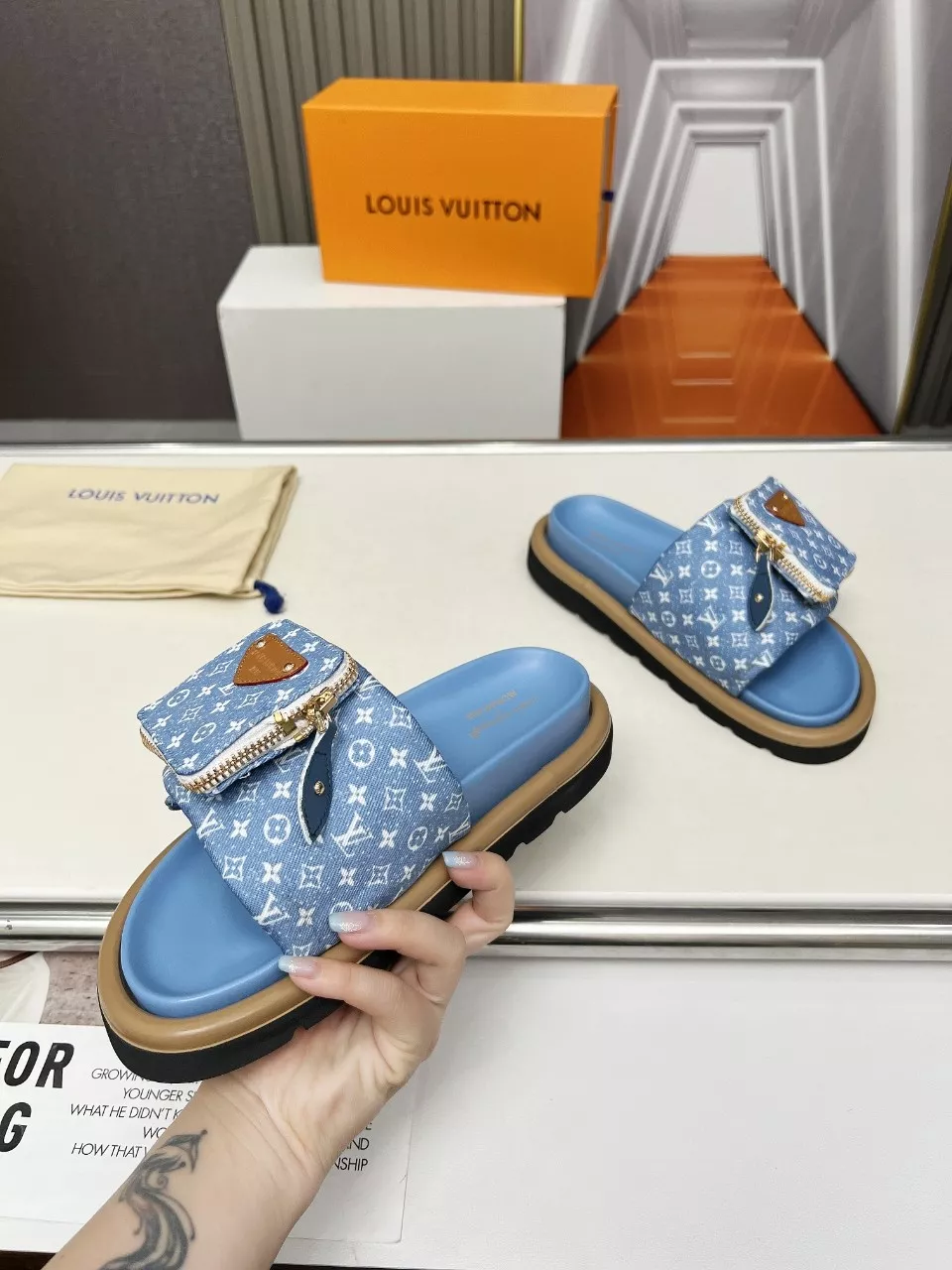 Louis Vuitton Slippers For Women EyeCatching 1189