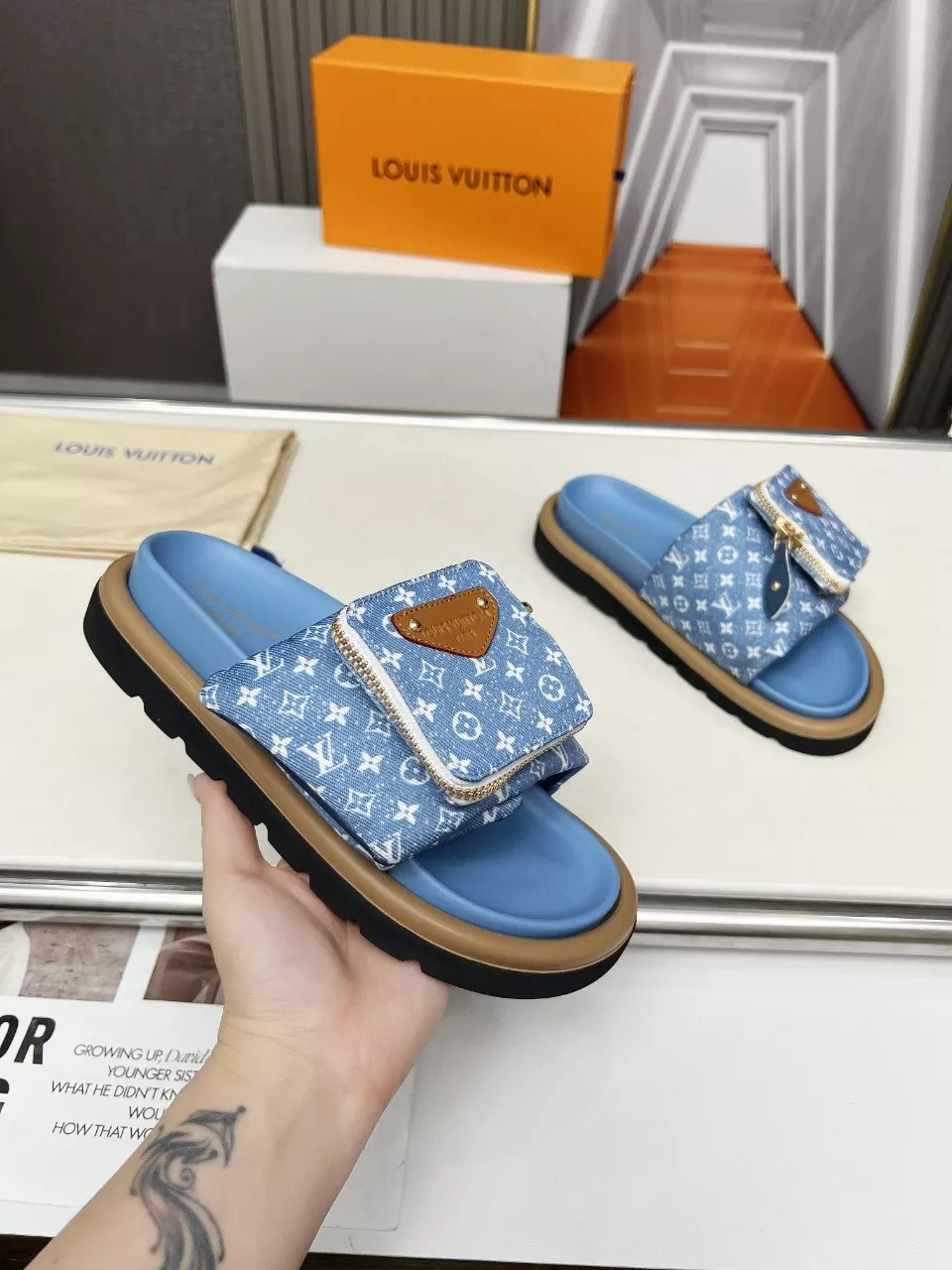 Louis Vuitton Slippers For Women EyeCatching 1189