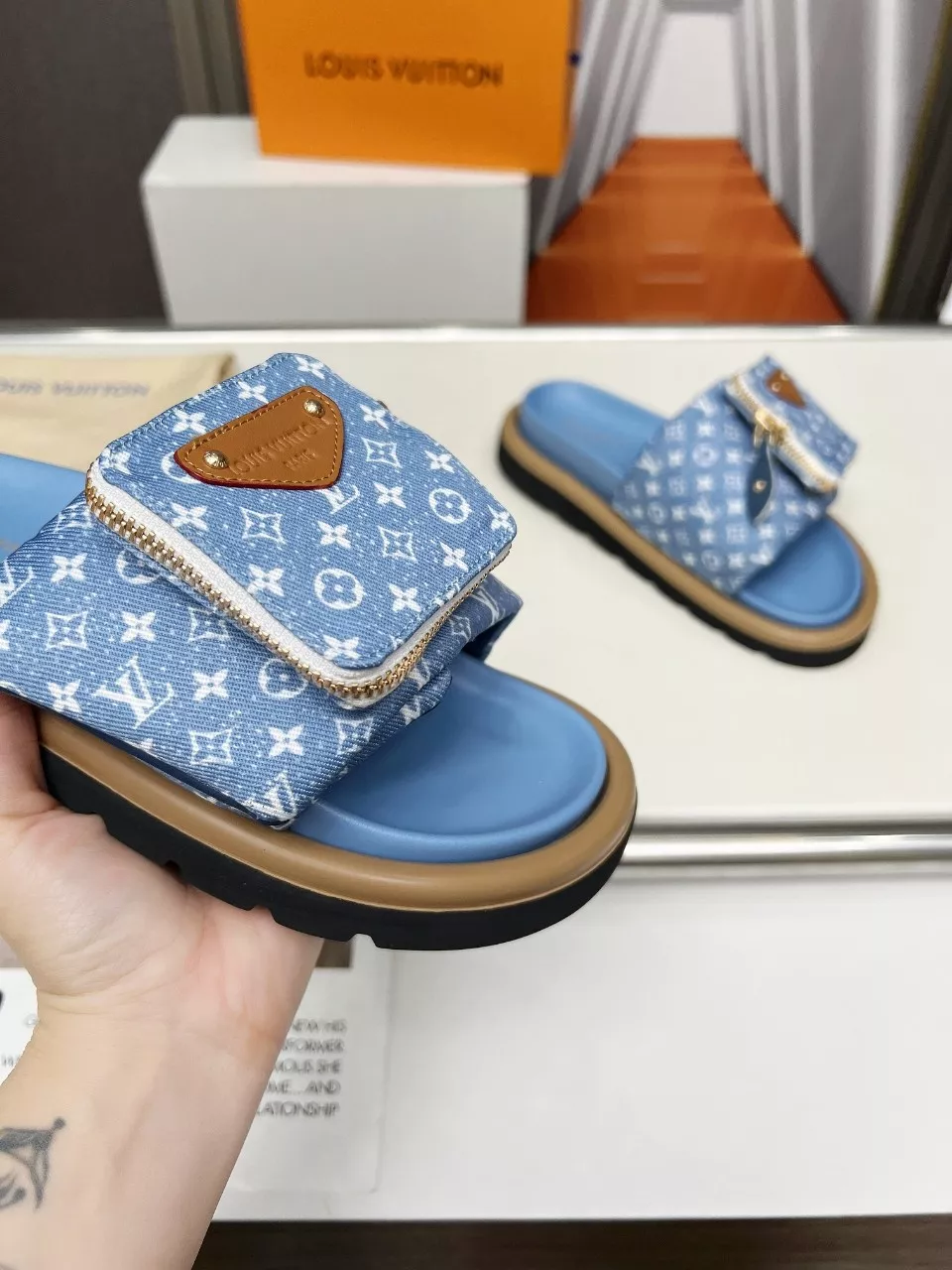 Louis Vuitton Slippers For Women EyeCatching 1189