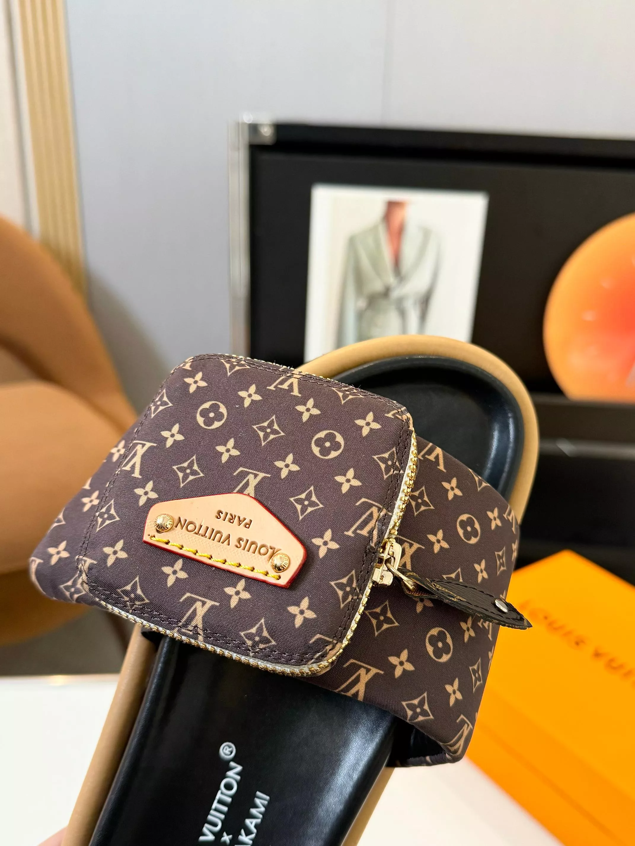 Louis Vuitton Slippers For Women Fashionable 2531