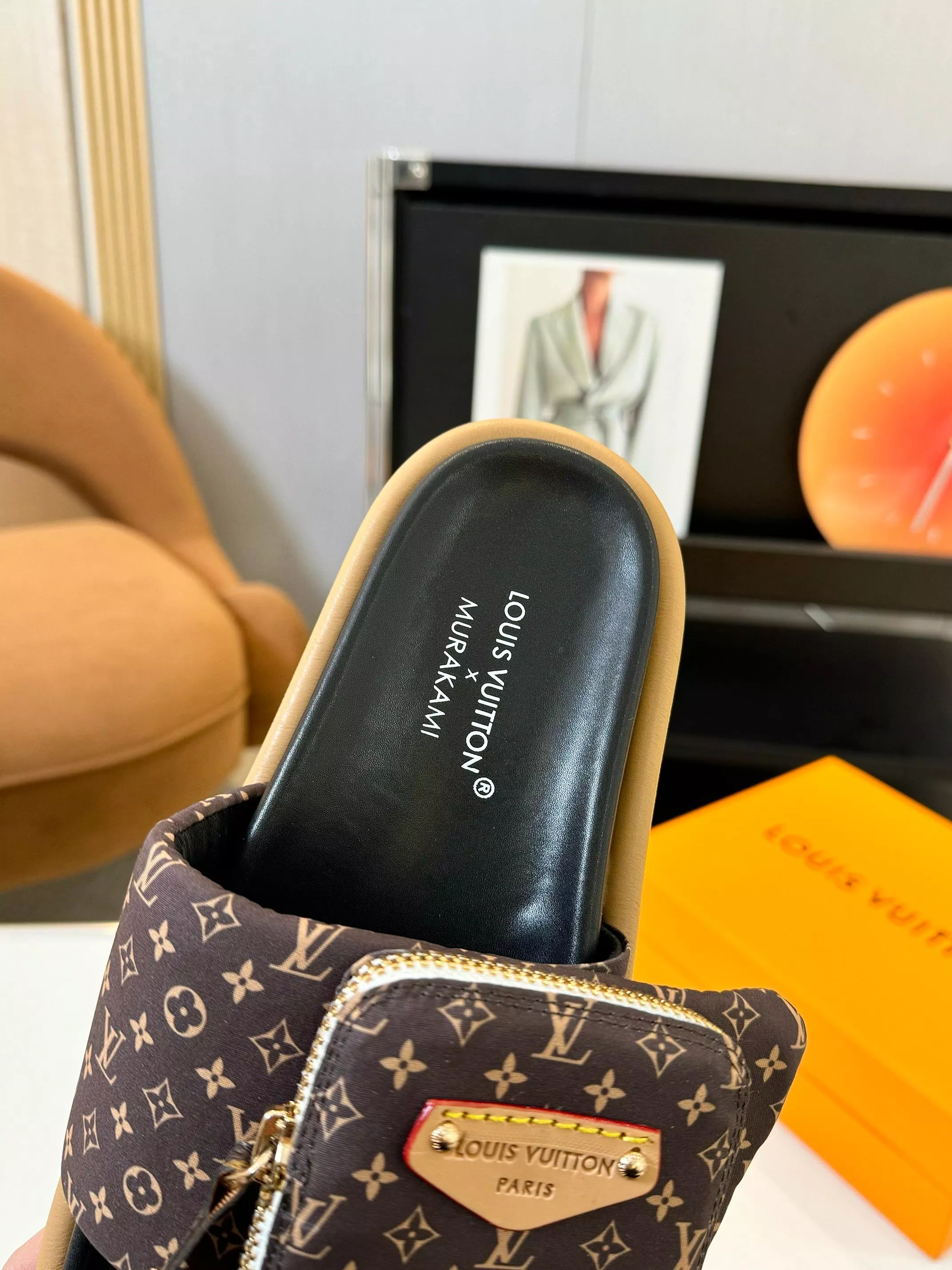Louis Vuitton Slippers For Women Fashionable 2531