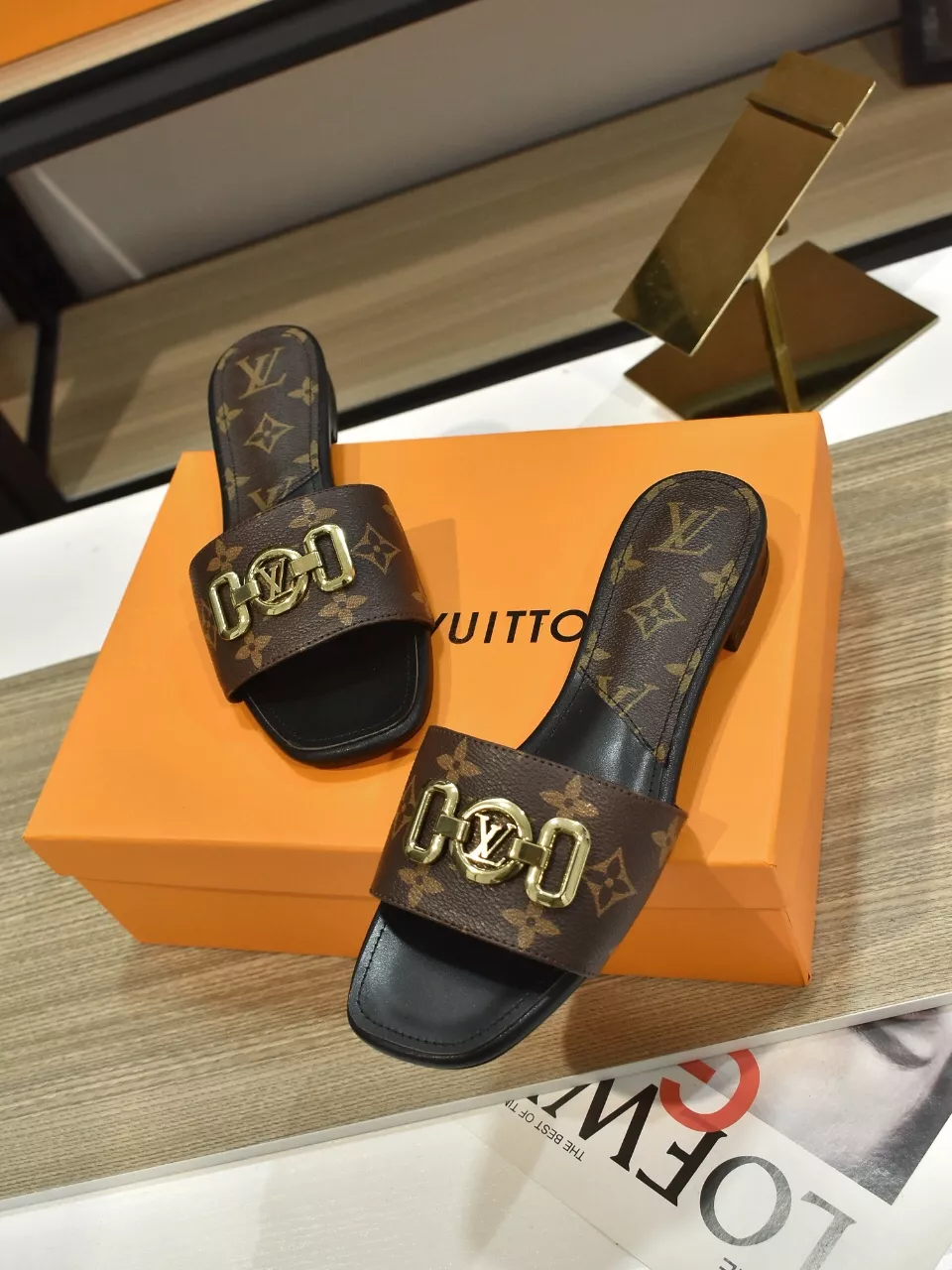 Louis Vuitton Slippers For Women GoodFit 7540