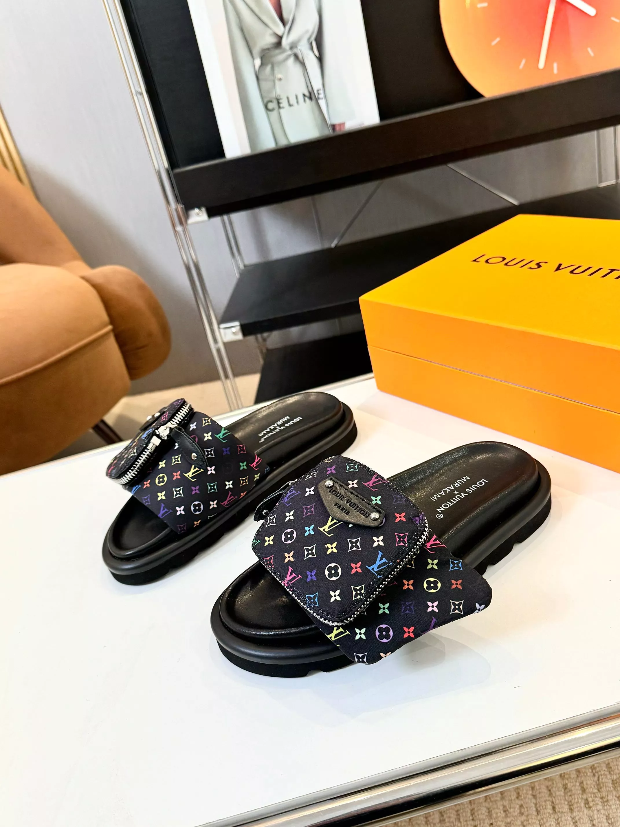 Louis Vuitton Slippers For Women Practical 3174