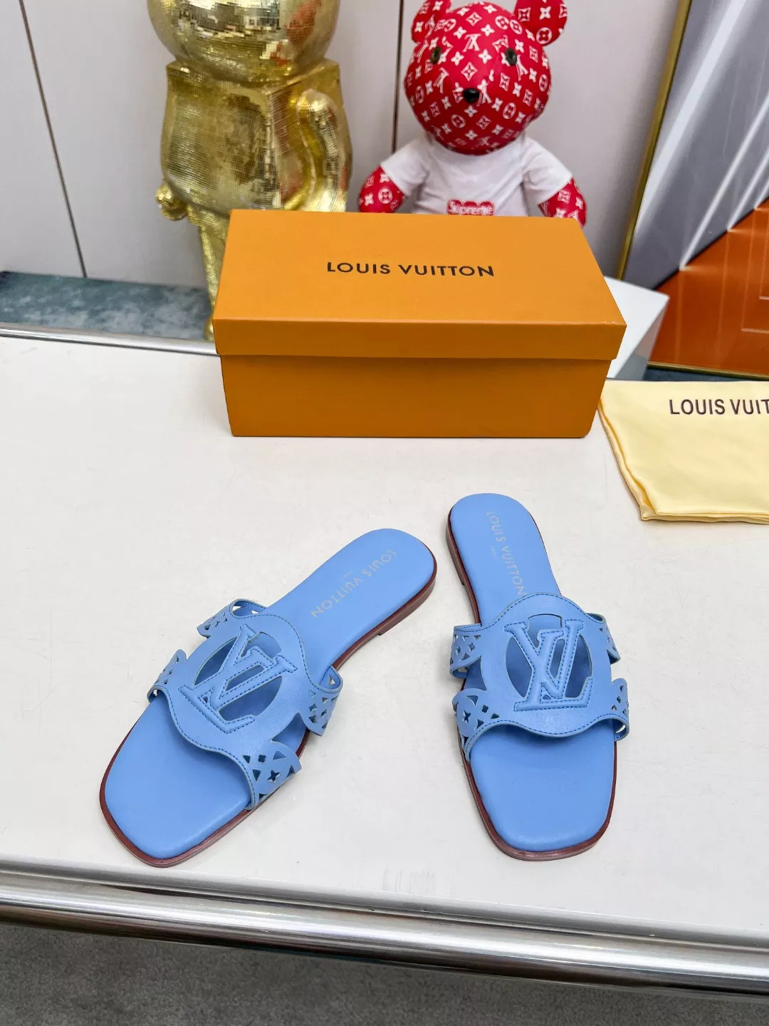 Louis Vuitton Slippers For Women Stylish 6143