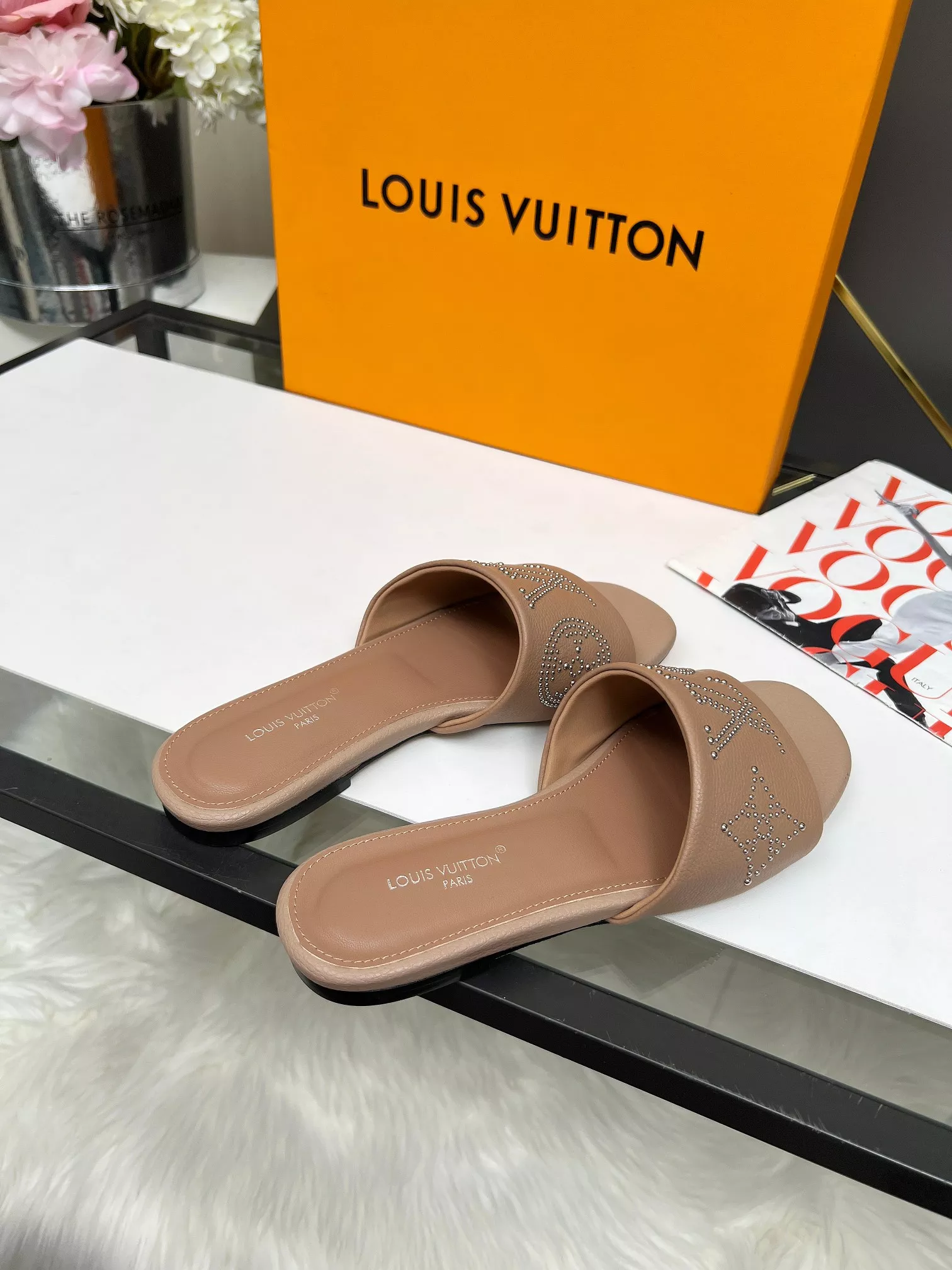 Louis Vuitton Slippers For Women Timeless 1808