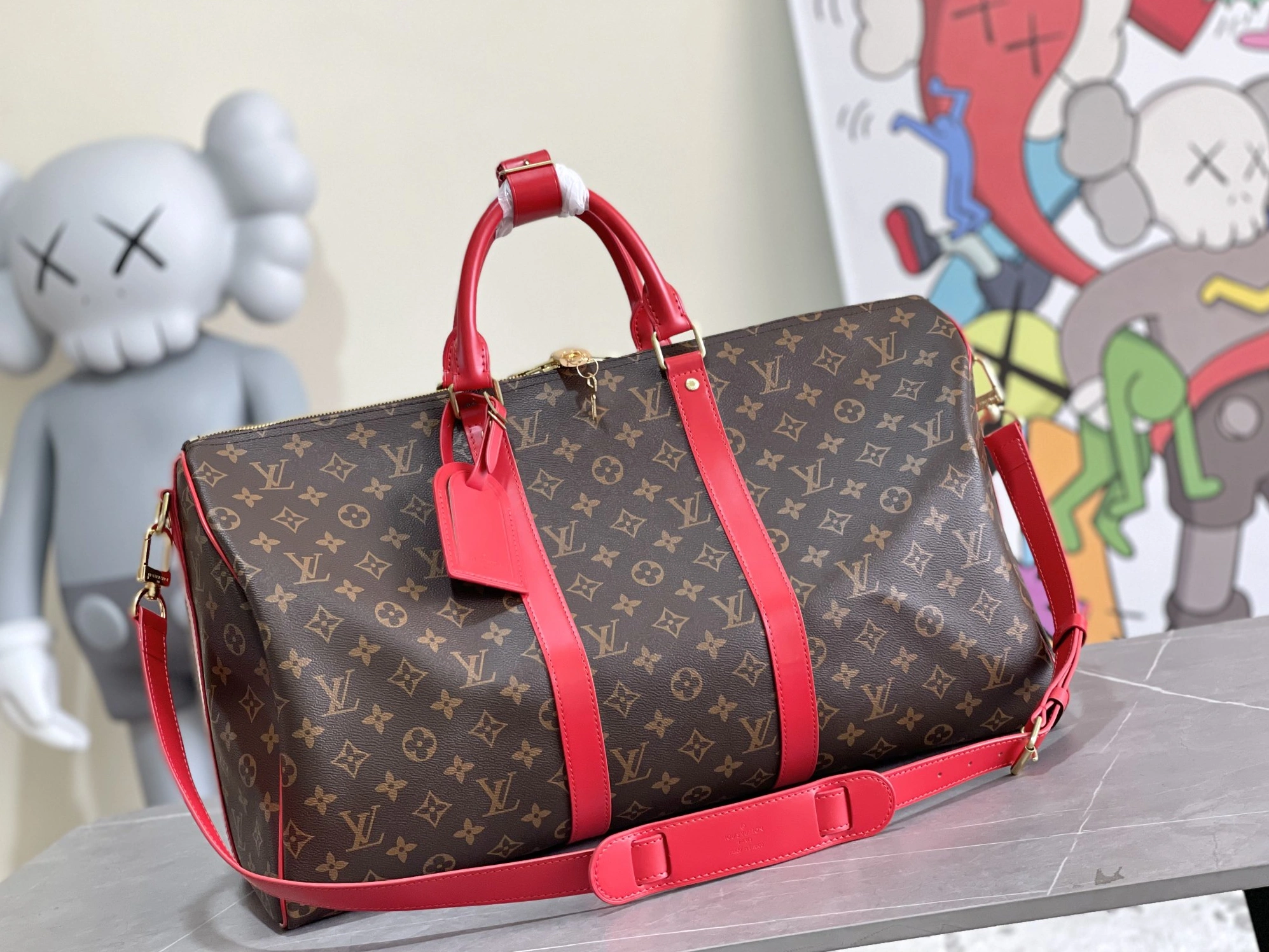 Louis Vuitton Travel Bags In Coffee Flexible 5000