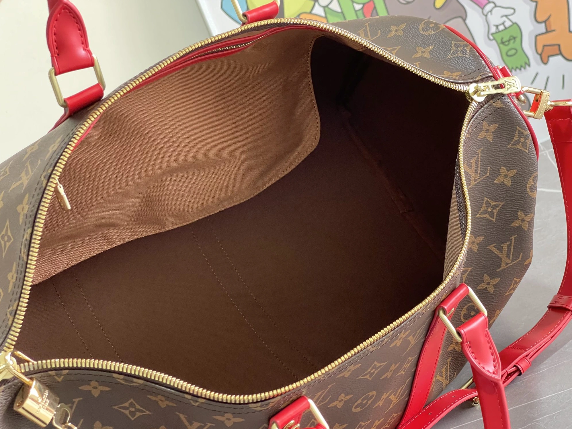 Louis Vuitton Travel Bags In Coffee Flexible 5000