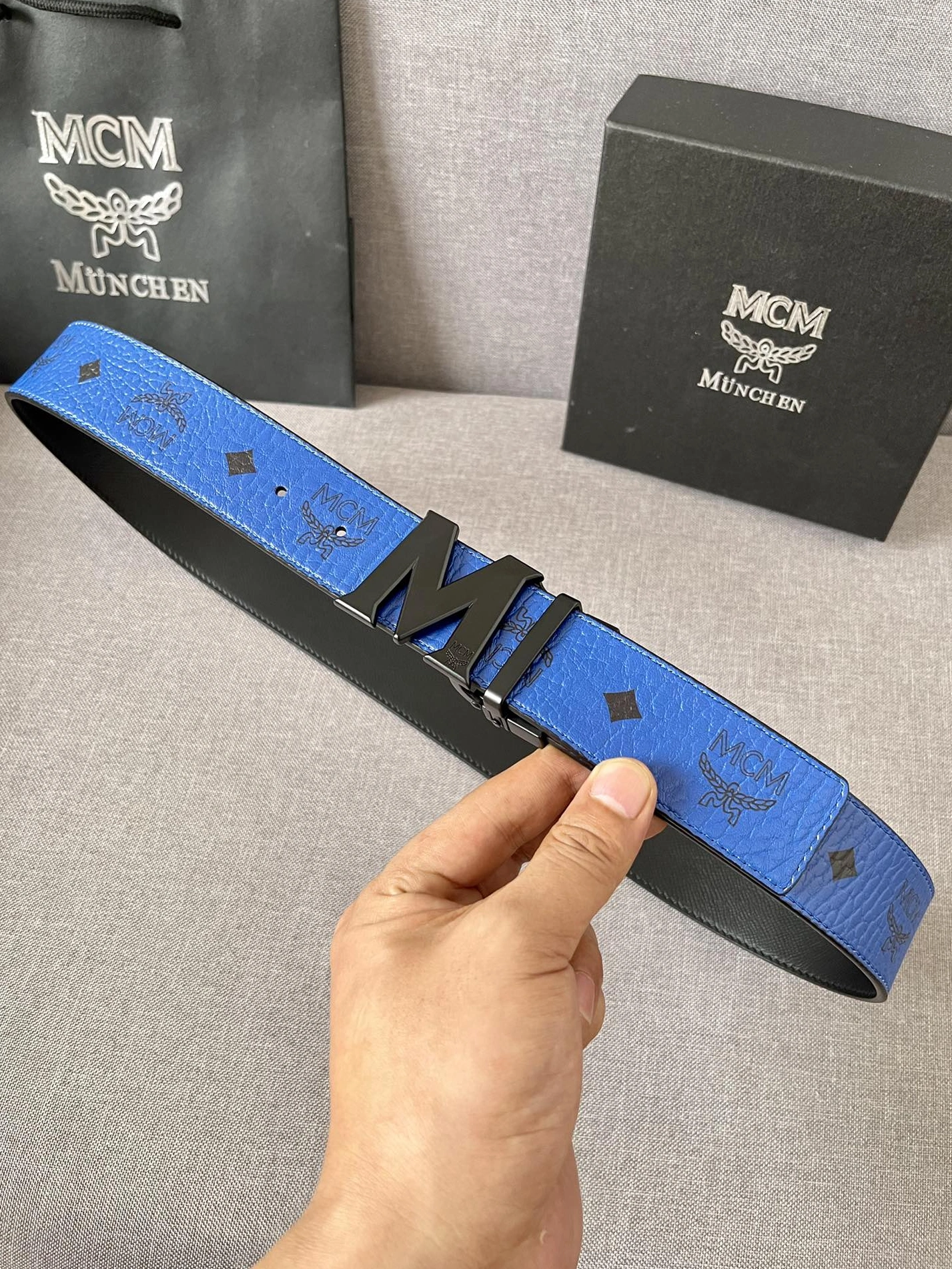 MCM AAA Quality Belts For Men SportInspired 6486
