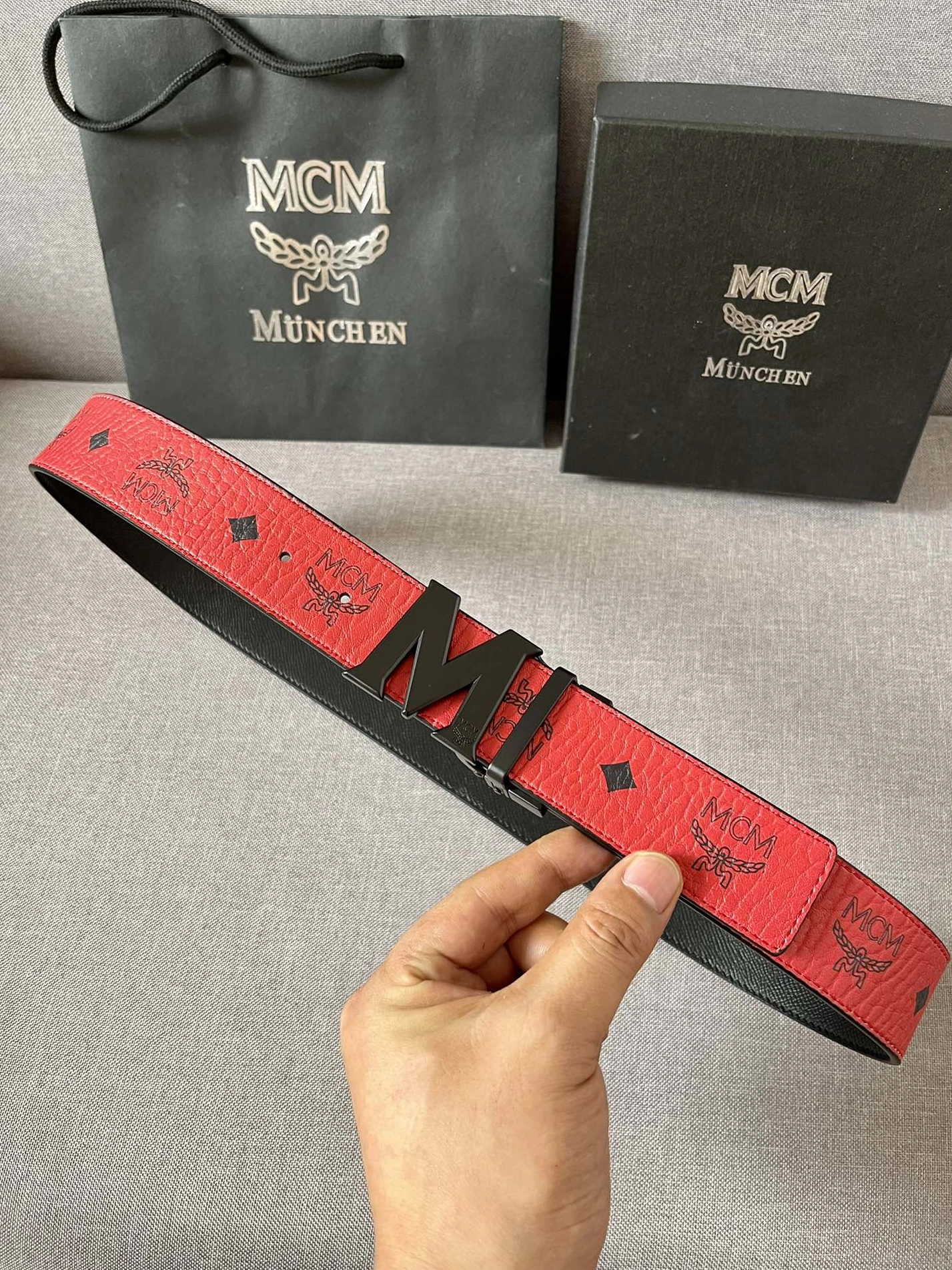 MCM AAA Quality Belts For Men UrbanStyle 9021